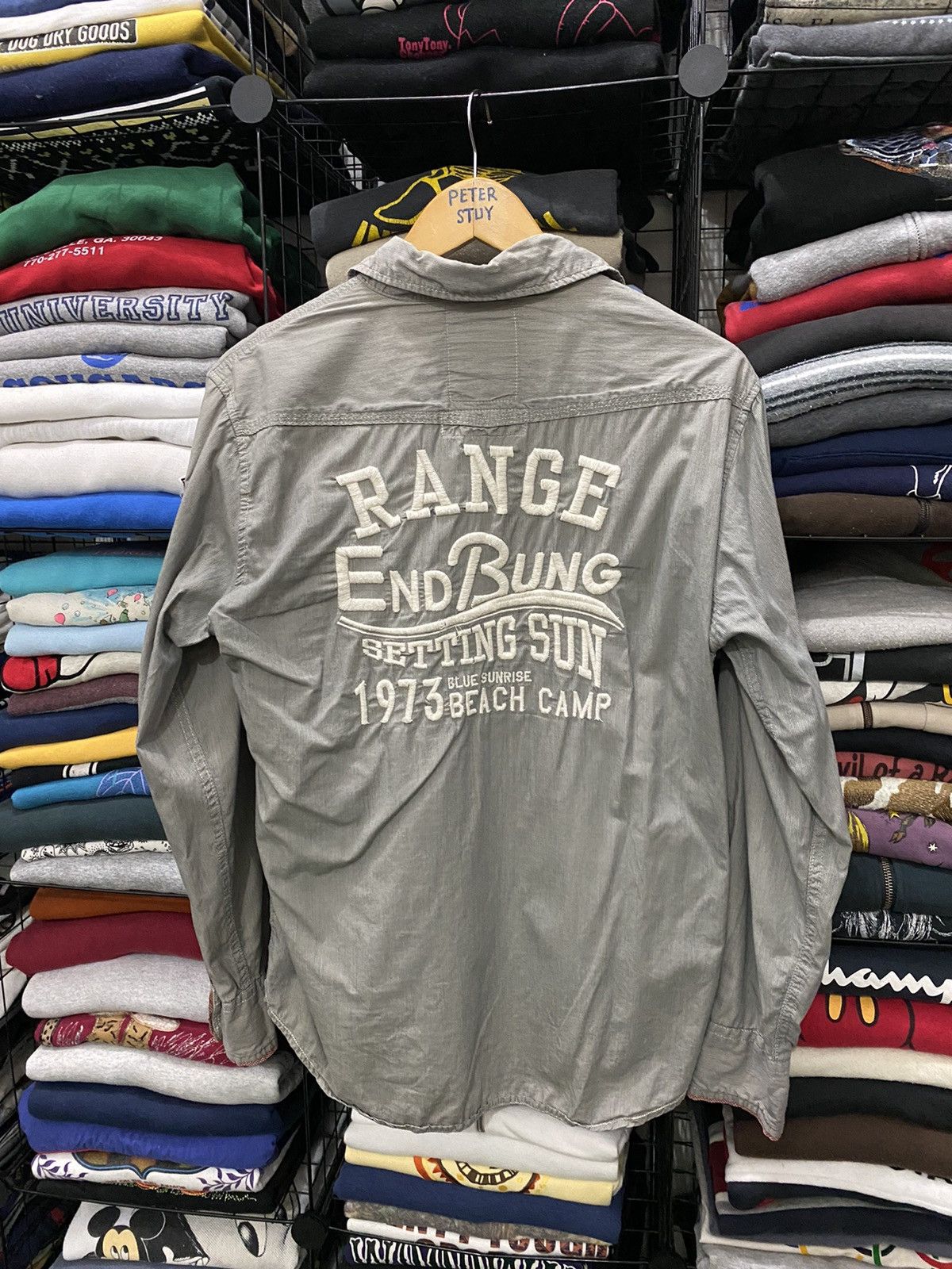 Japanese Brand × Vintage Vintage real crush embroidery logo shirt Size US L / EU 52-54 / 3 - 2 Thumbnail