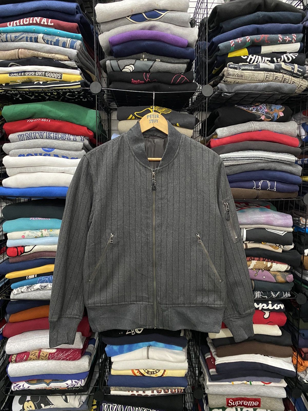 Uniqlo UNIQLO BOMBER STYLE JACKET Size US S / EU 44-46 / 1 - 1 Thumbnail