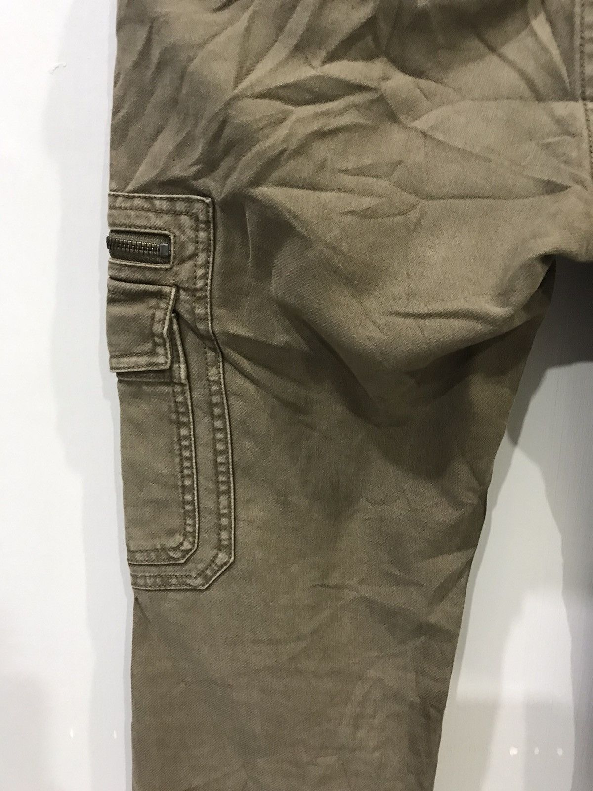 Designer × Japanese Brand abx Japan Military Tactical Multipockets Skinny Cargo Pant Size US 29 - 12 Thumbnail