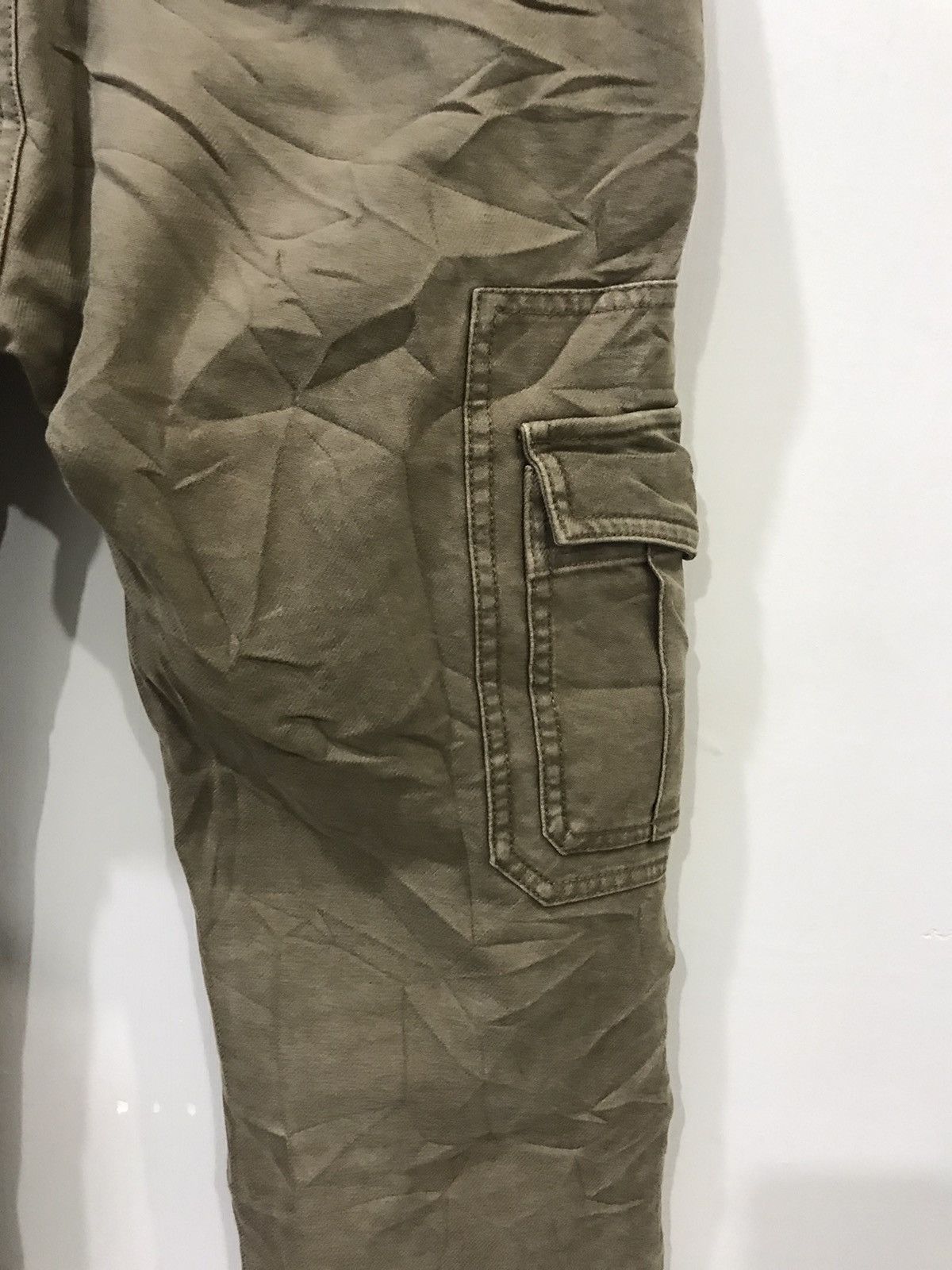 Designer × Japanese Brand abx Japan Military Tactical Multipockets Skinny Cargo Pant Size US 29 - 11 Thumbnail