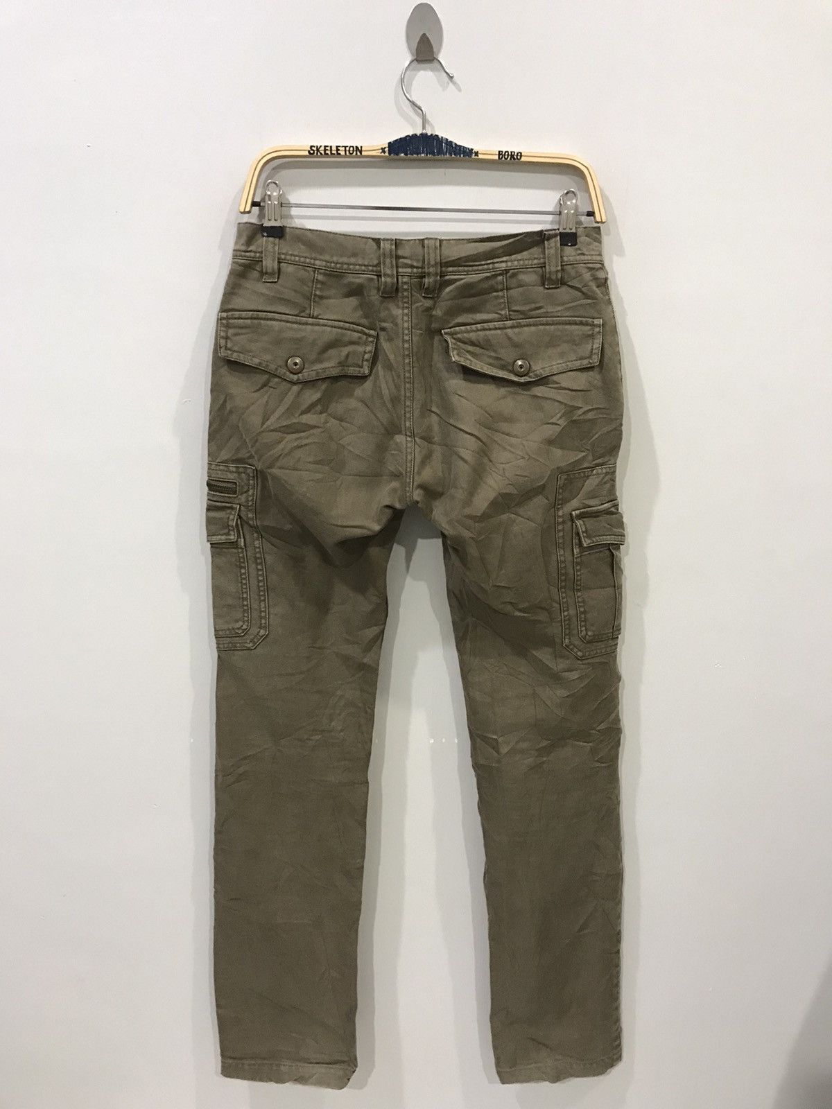 Designer × Japanese Brand abx Japan Military Tactical Multipockets Skinny Cargo Pant Size US 29 - 8 Thumbnail