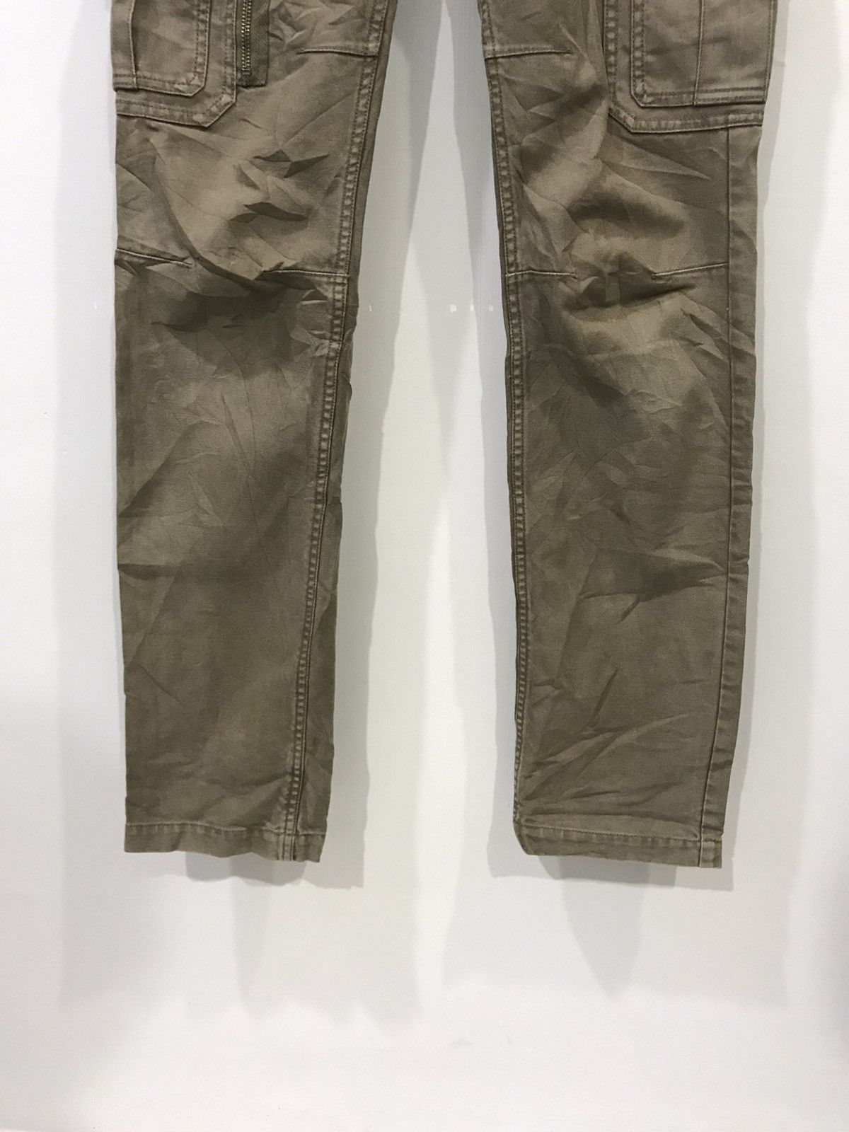 Designer × Japanese Brand abx Japan Military Tactical Multipockets Skinny Cargo Pant Size US 29 - 6 Thumbnail
