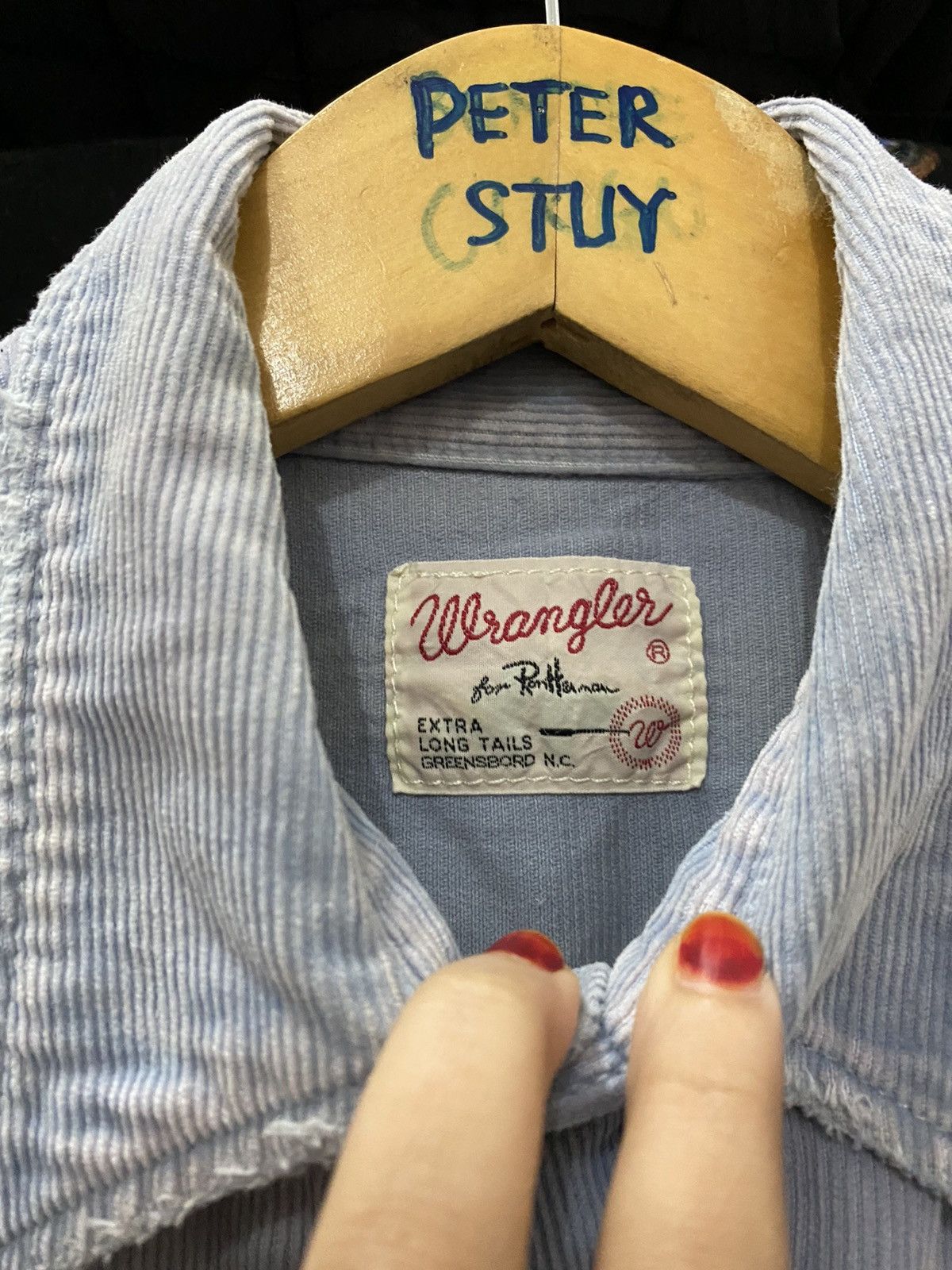 Wrangler Vintage Wrangler Button Stone Shirt Size US XS / EU 42 / 0 - 5 Thumbnail