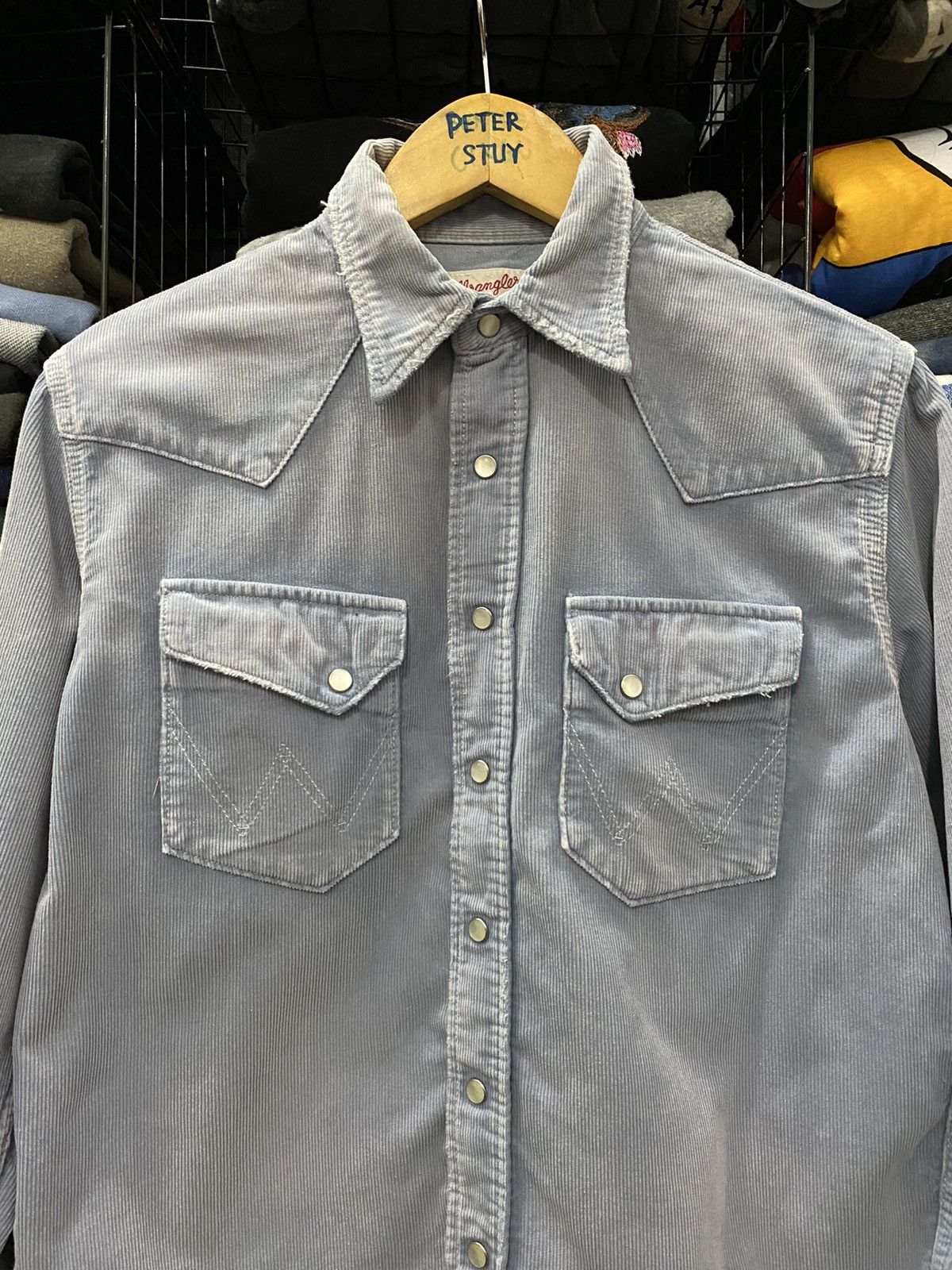 Wrangler Vintage Wrangler Button Stone Shirt Size US XS / EU 42 / 0 - 2 Thumbnail