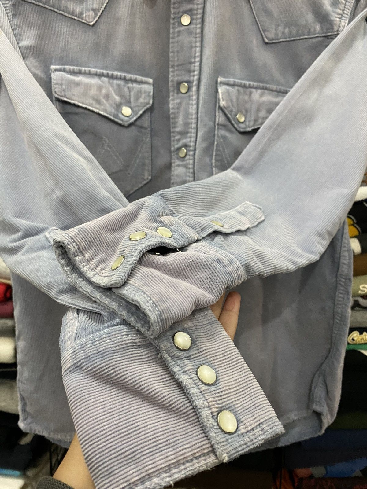 Wrangler Vintage Wrangler Button Stone Shirt Size US XS / EU 42 / 0 - 3 Thumbnail
