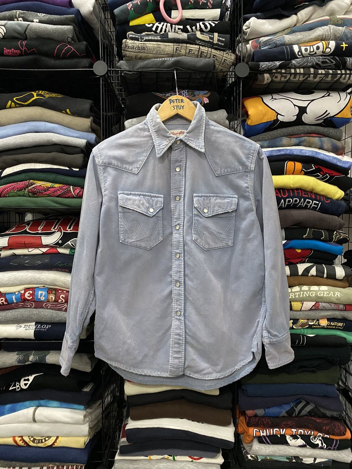 Wrangler Vintage Wrangler Button Stone Shirt Size US XS / EU 42 / 0 - 1 Thumbnail