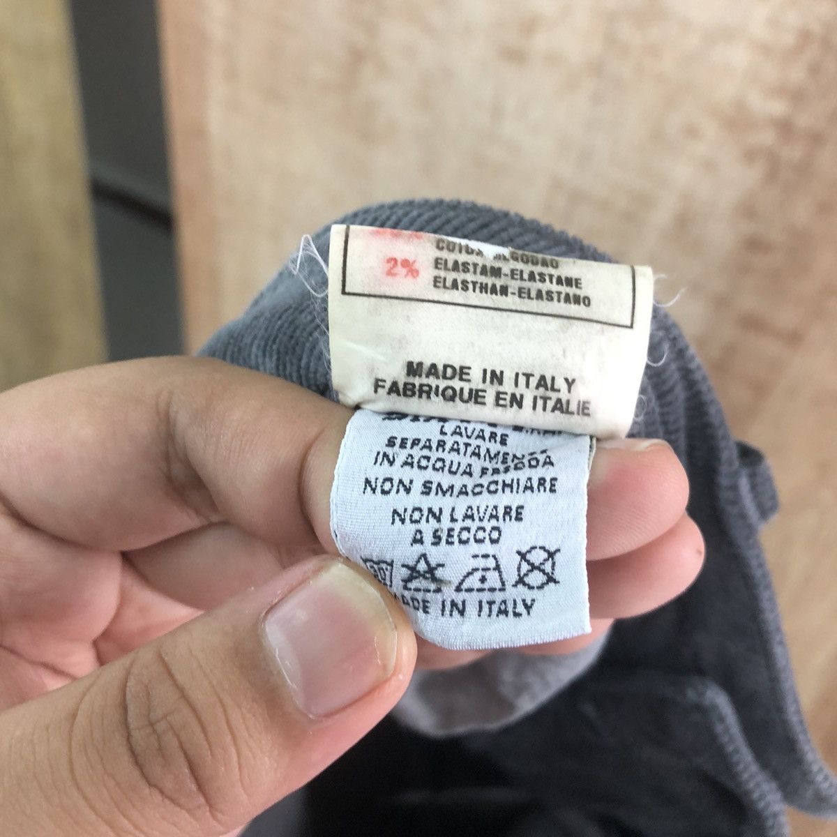 MR & MRS ITALY DL Miss Sixty Grey Corduroy Casual pants made in italy #6199 Size 25" / US 0 / IT 36 - 12 Thumbnail