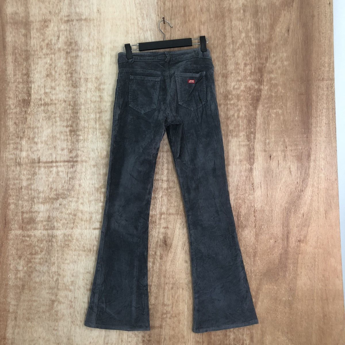 MR & MRS ITALY DL Miss Sixty Grey Corduroy Casual pants made in italy #6199 Size 25" / US 0 / IT 36 - 6 Thumbnail