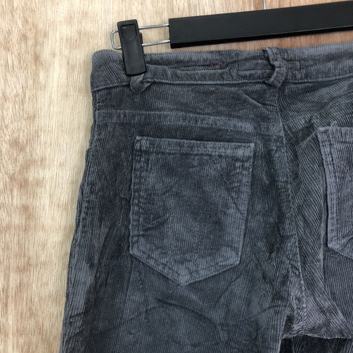 MR & MRS ITALY DL Miss Sixty Grey Corduroy Casual pants made in italy #6199 Size 25" / US 0 / IT 36 - 9 Thumbnail