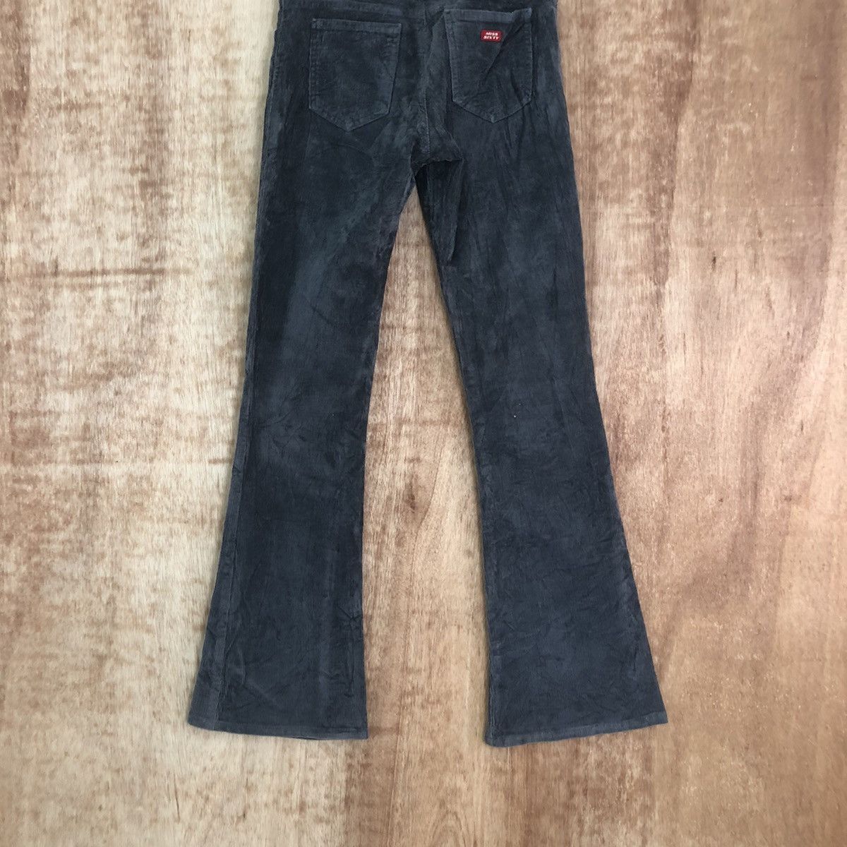 MR & MRS ITALY DL Miss Sixty Grey Corduroy Casual pants made in italy #6199 Size 25" / US 0 / IT 36 - 8 Thumbnail
