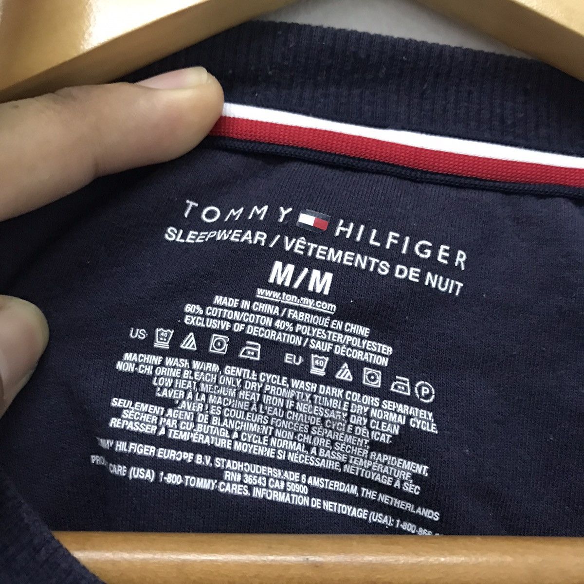 Tommy Hilfiger Nice! Tommy Hilfiger Flag Color long sleeve Size US M / EU 48-50 / 2 - 11 Thumbnail
