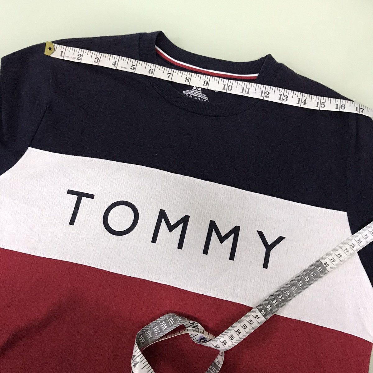 Tommy Hilfiger Nice! Tommy Hilfiger Flag Color long sleeve Size US M / EU 48-50 / 2 - 13 Thumbnail