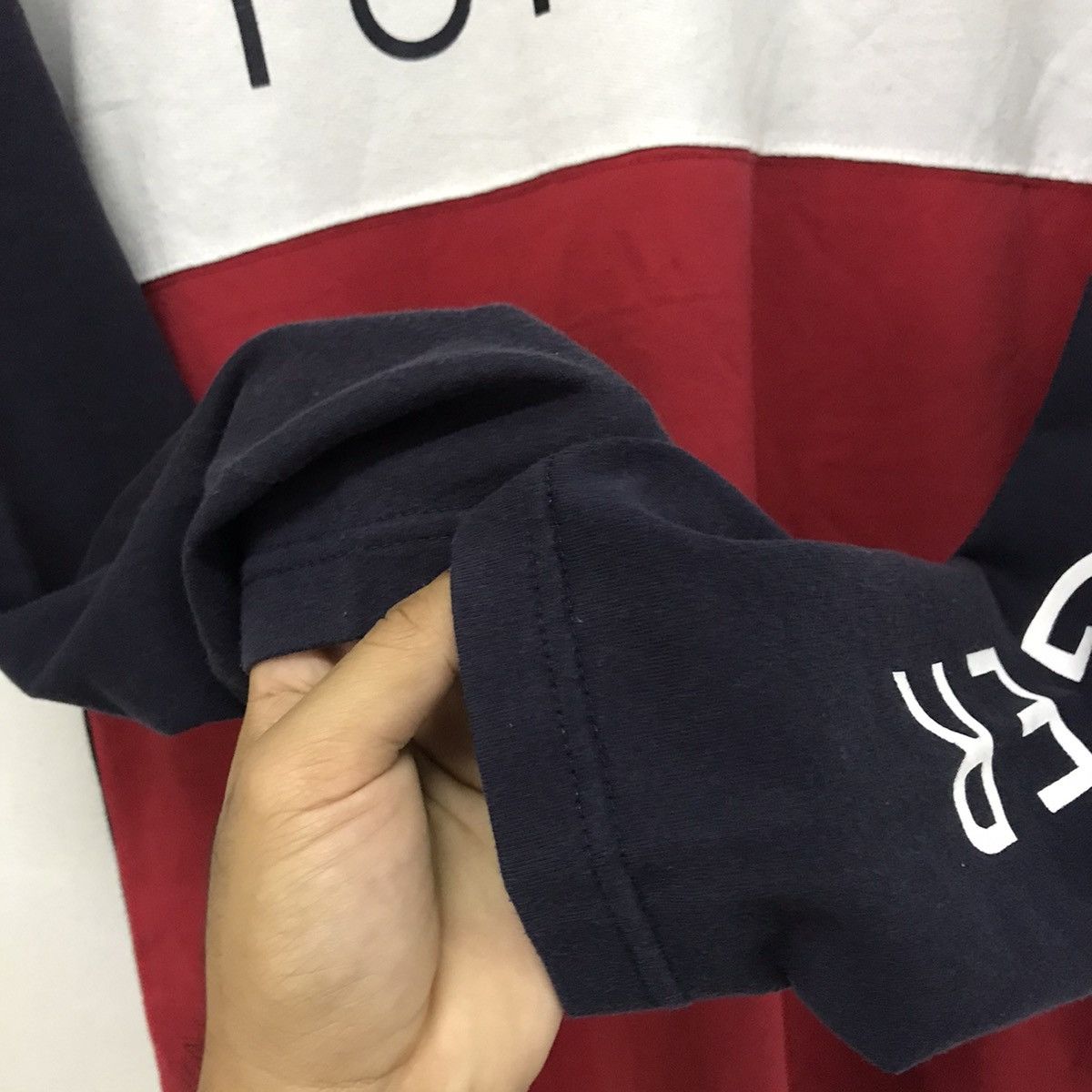 Tommy Hilfiger Nice! Tommy Hilfiger Flag Color long sleeve Size US M / EU 48-50 / 2 - 4 Thumbnail