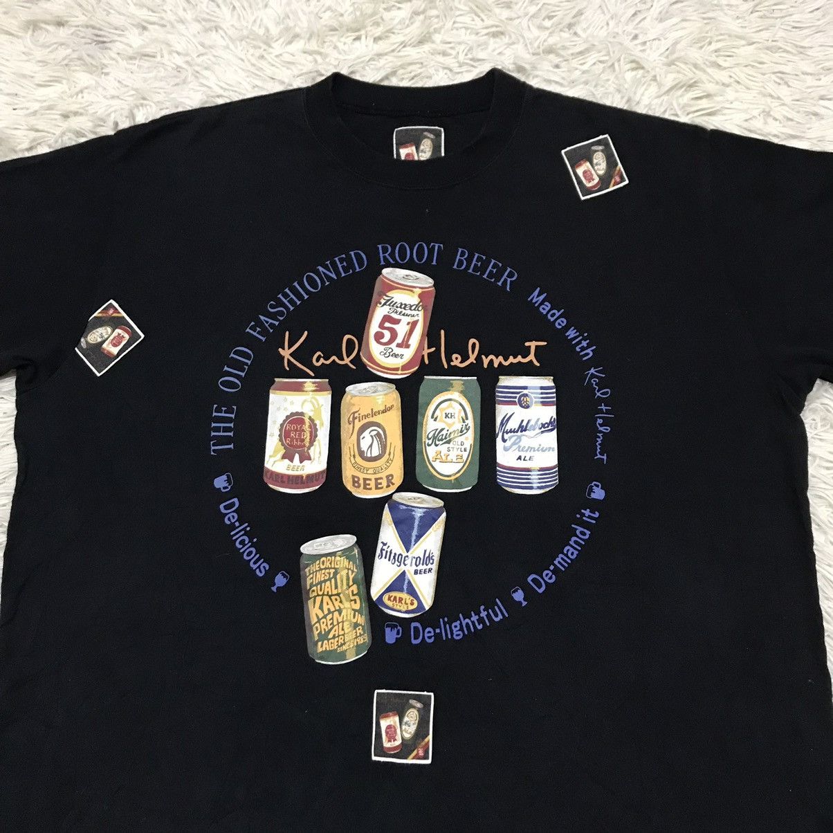 Japanese Brand × Karl Helmut × Vintage Vintage 90s Karl Helmut Tshirt Size US L / EU 52-54 / 3 - 10 Thumbnail