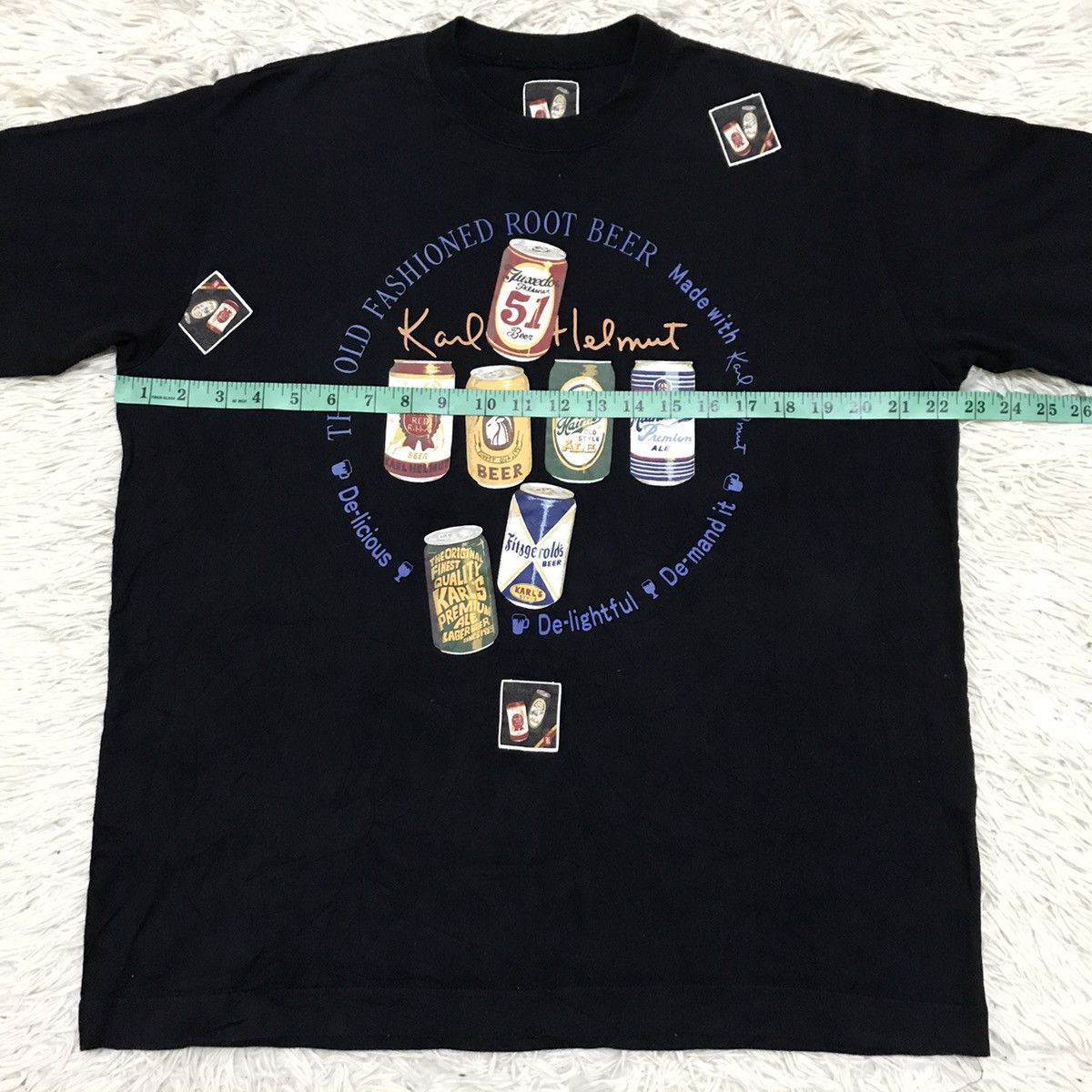 Japanese Brand × Karl Helmut × Vintage Vintage 90s Karl Helmut Tshirt Size US L / EU 52-54 / 3 - 12 Thumbnail