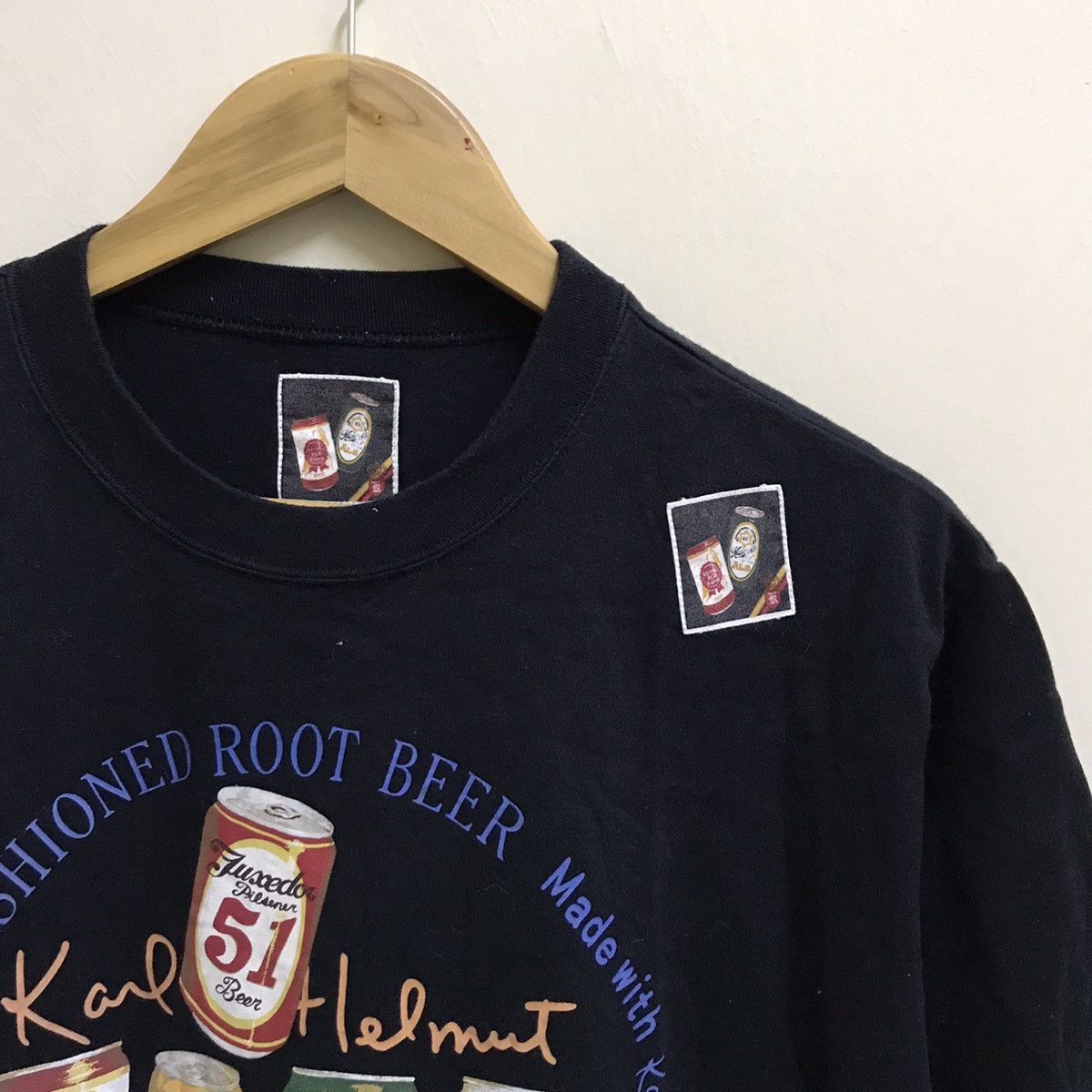 Japanese Brand × Karl Helmut × Vintage Vintage 90s Karl Helmut Tshirt Size US L / EU 52-54 / 3 - 4 Thumbnail