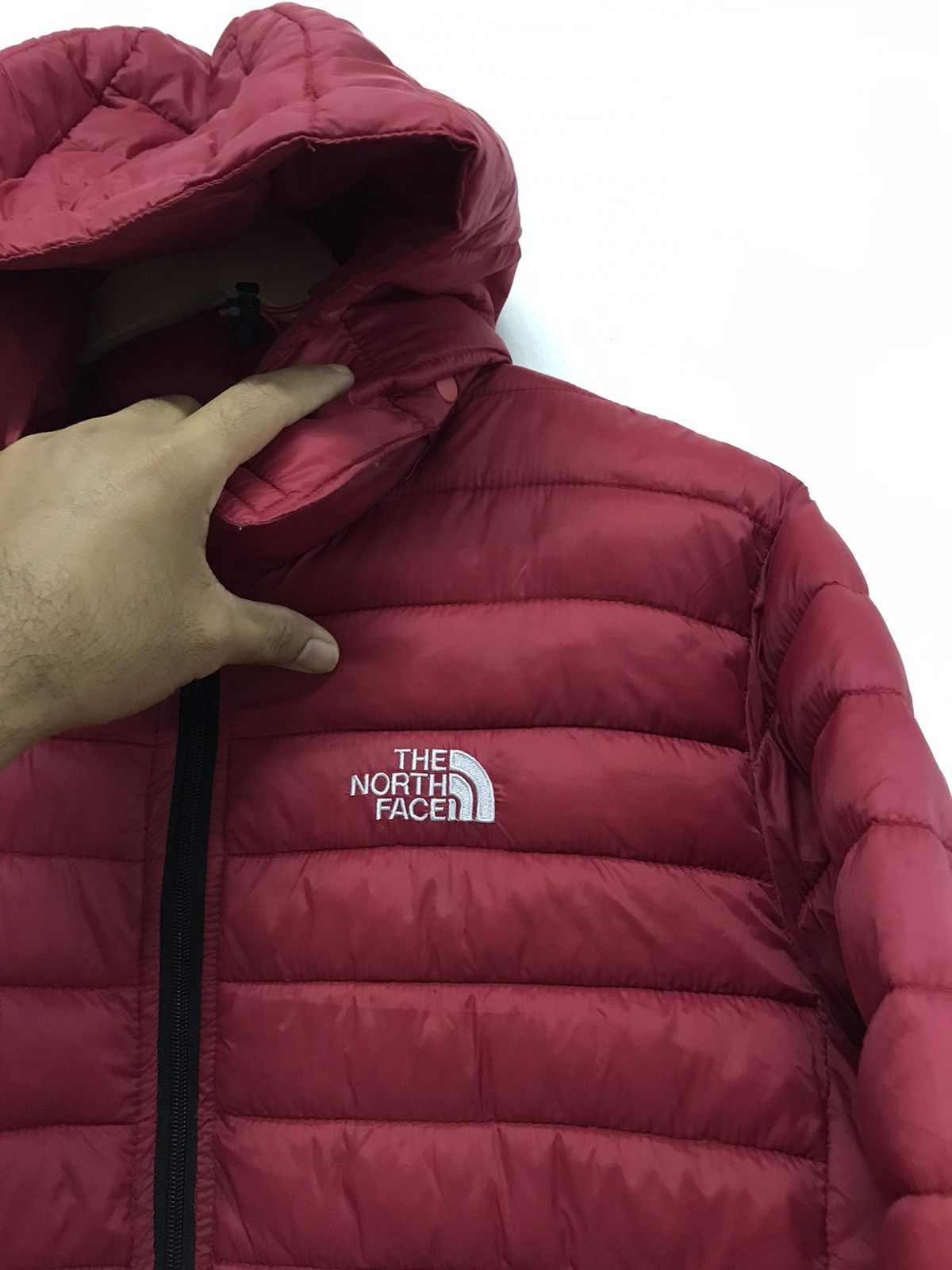 The North Face The North Face Light Puffer Jacket / Red Size US L / EU 52-54 / 3 - 12 Thumbnail