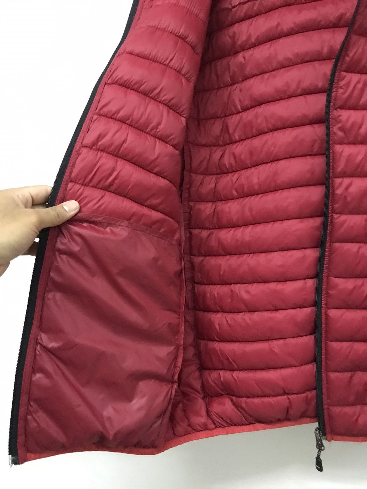 The North Face The North Face Light Puffer Jacket / Red Size US L / EU 52-54 / 3 - 15 Thumbnail