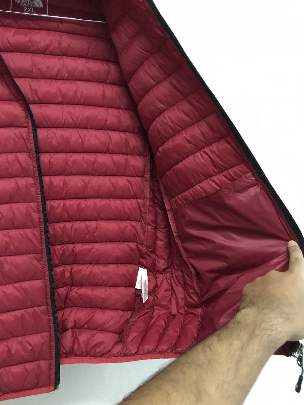 The North Face The North Face Light Puffer Jacket / Red Size US L / EU 52-54 / 3 - 14 Thumbnail