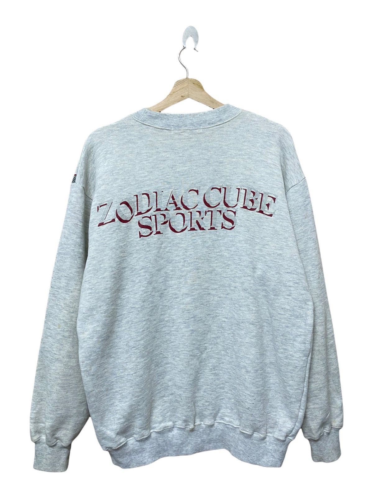 Vintage VINTAGE ZODIAC CUBE SPORT SWEATSHIRT Size US L / EU 52-54 / 3 - 2 Thumbnail