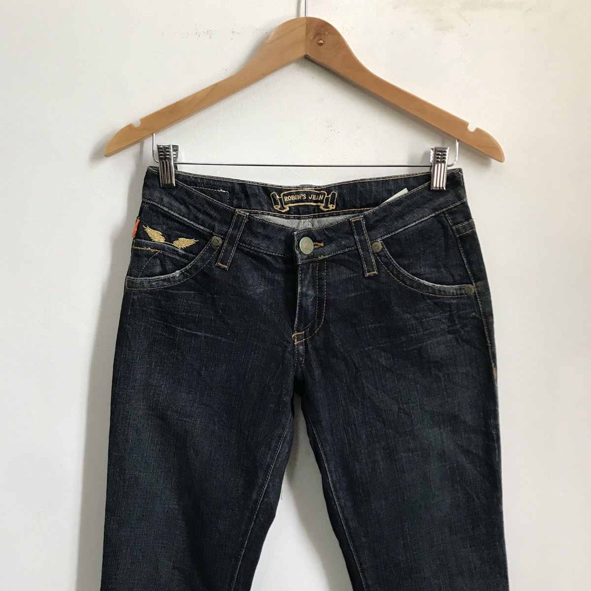 Robins Jeans Robin Flare Made In USA Jeans Denim Size US 28 / EU 44 - 3 Thumbnail