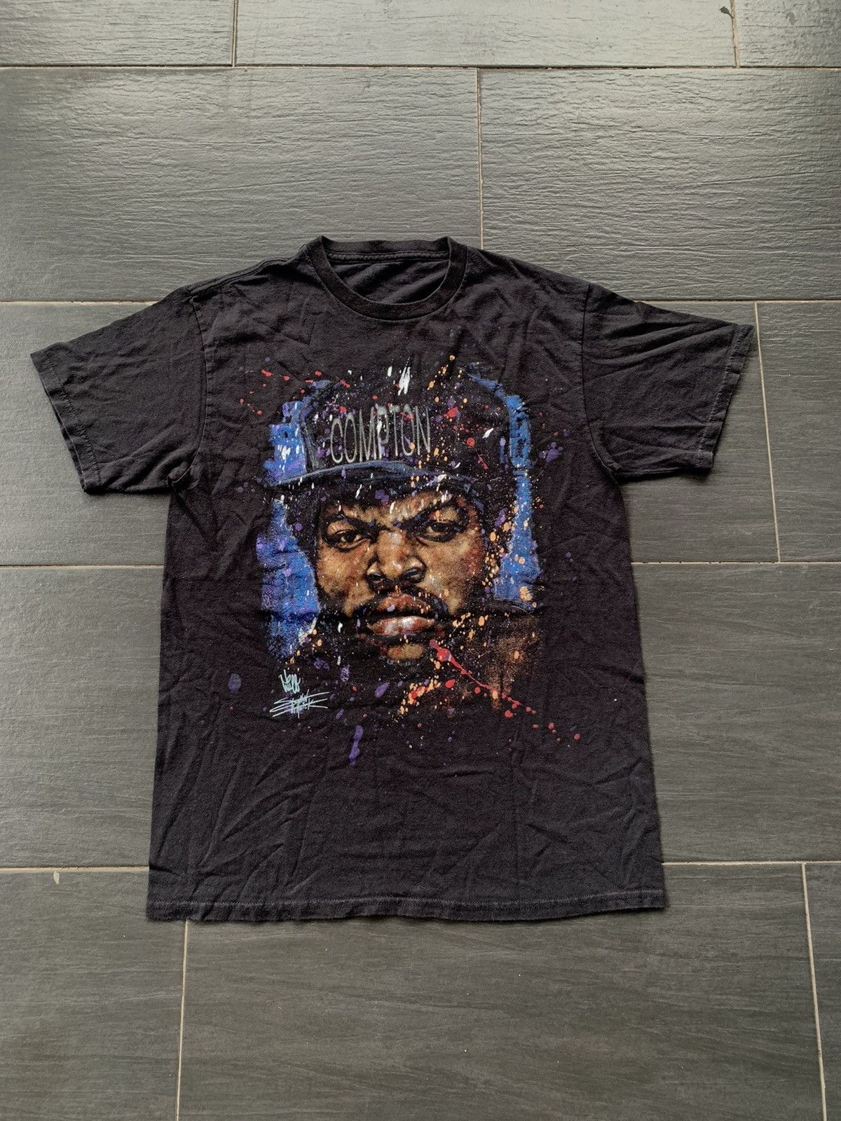 Rap Tees × Vintage Vintage Ice Cube T- Shirt Size US M / EU 48-50 / 2 - 1 Thumbnail