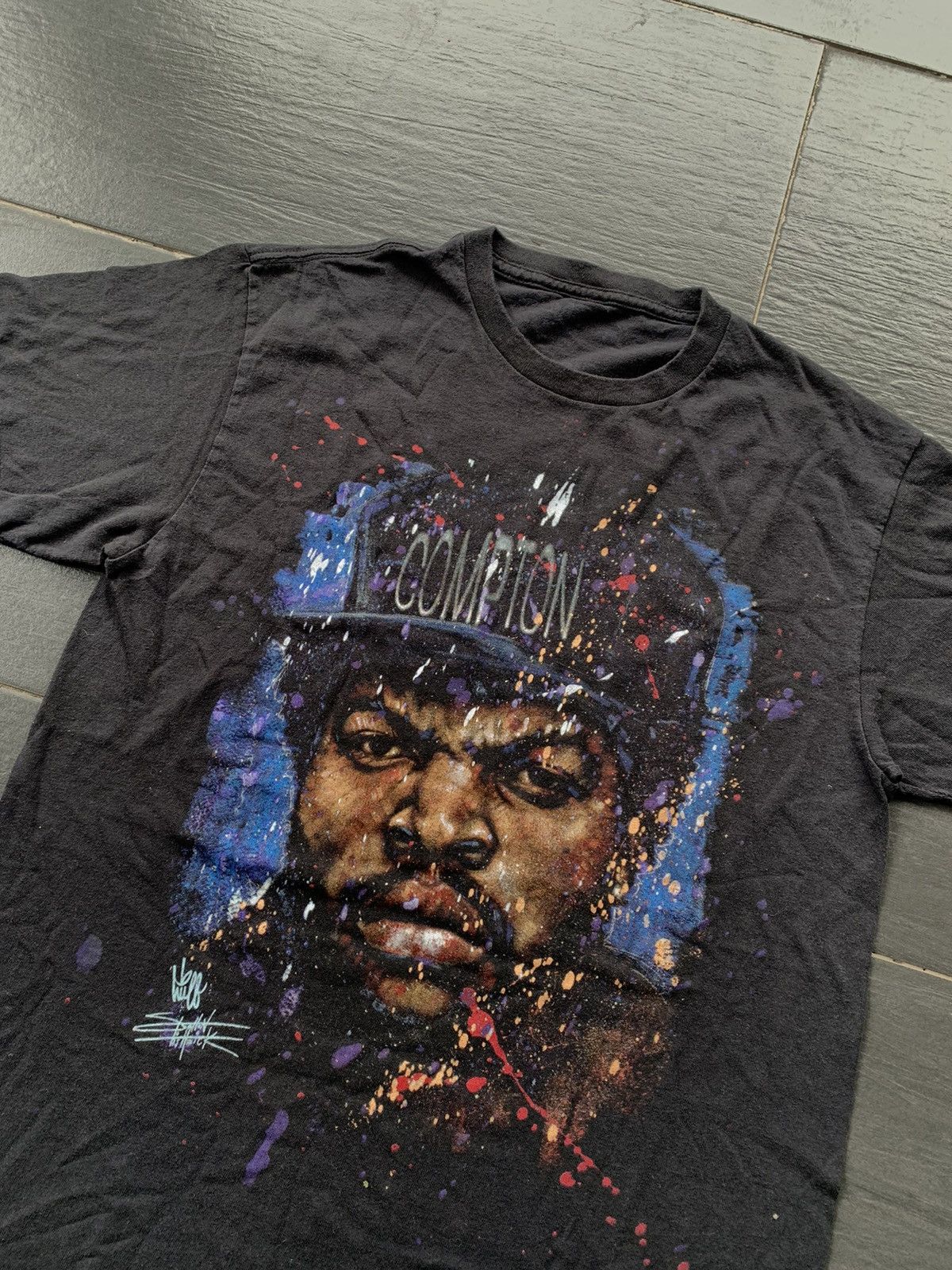 Rap Tees × Vintage Vintage Ice Cube T- Shirt Size US M / EU 48-50 / 2 - 2 Thumbnail