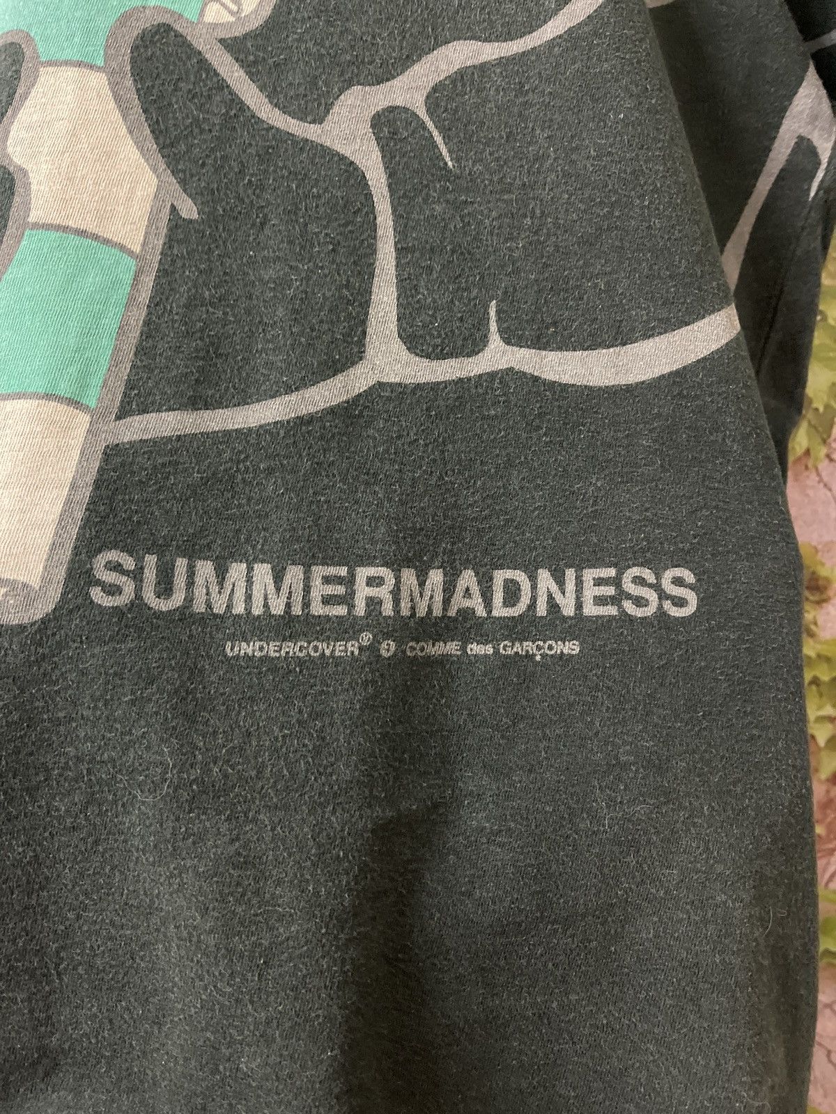 Comme des Garcons × Undercover 🔥HOT🇯🇵🔥SS09 UNDERCOVER X COMME DES GARCONS SUMMER MADNESS TEE Size US M / EU 48-50 / 2 - 3 Thumbnail
