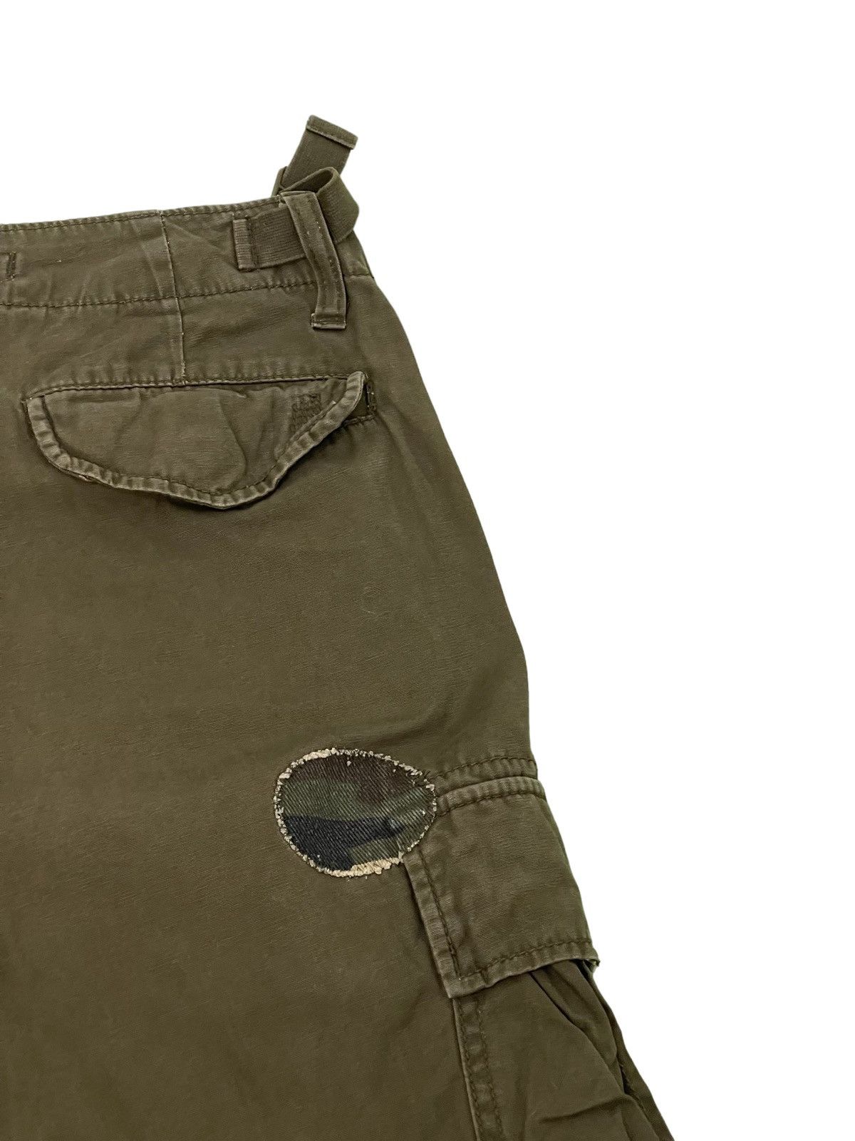 Japanese Brand Cargo Pant Baldia Stone Wash Patchwork Boro Regular 20🟦 Size US 31 - 20 Thumbnail