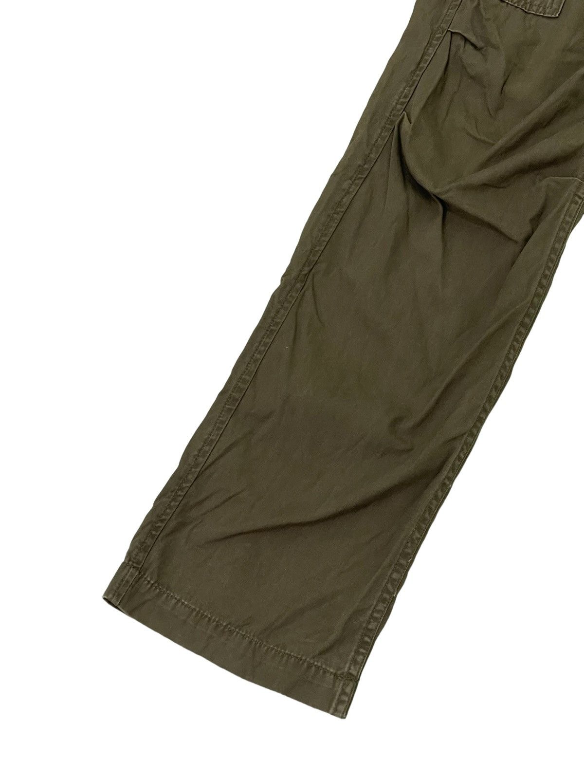 Japanese Brand Cargo Pant Baldia Stone Wash Patchwork Boro Regular 20🟦 Size US 31 - 5 Thumbnail
