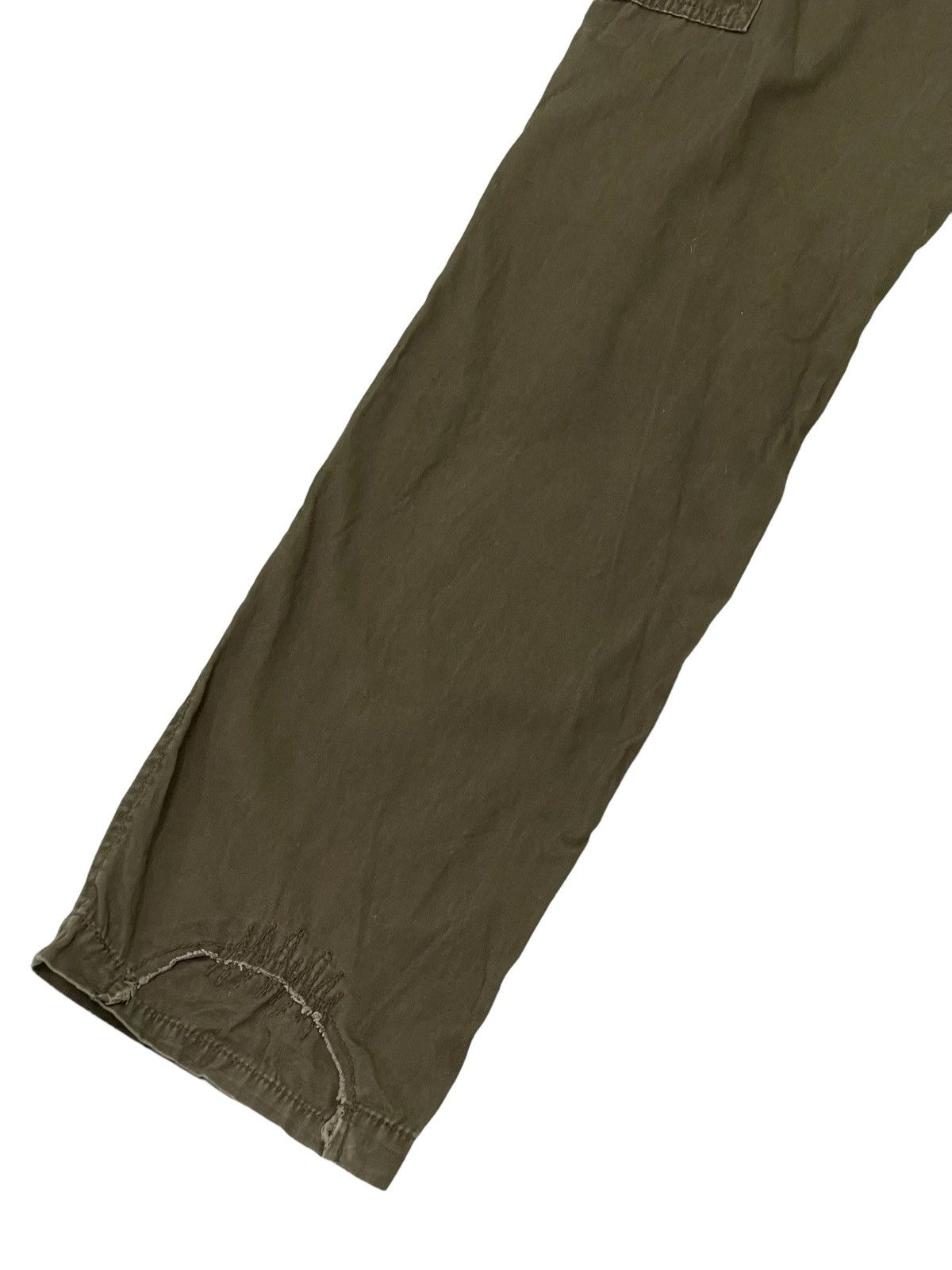 Japanese Brand Cargo Pant Baldia Stone Wash Patchwork Boro Regular 20🟦 Size US 31 - 16 Thumbnail