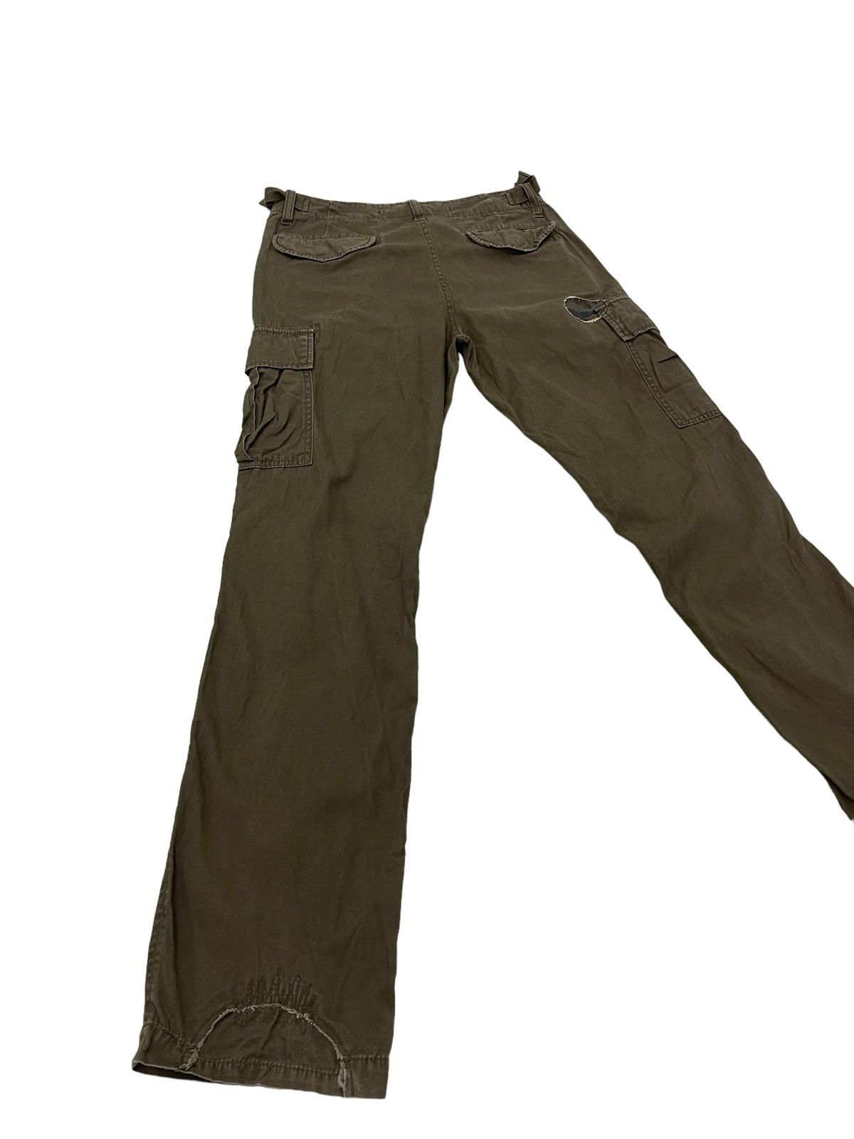 Japanese Brand Cargo Pant Baldia Stone Wash Patchwork Boro Regular 20🟦 Size US 31 - 13 Thumbnail