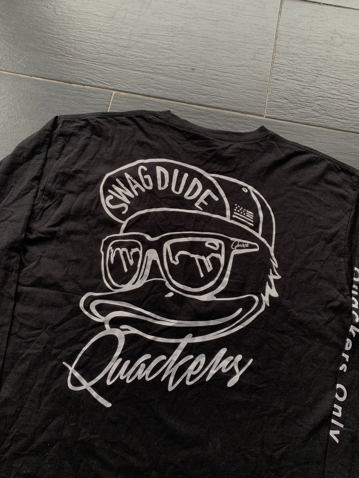 Vintage Duck Dude B One Soul Pocket Tshirt Size US XL / EU 56 / 4 - 10 Thumbnail