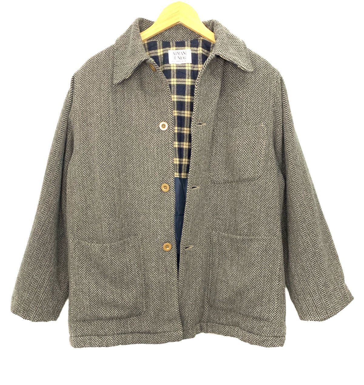 Armani Vintage 80s Giorgio Armani Italy Jacket Size US M / EU 48-50 / 2 - 3 Thumbnail