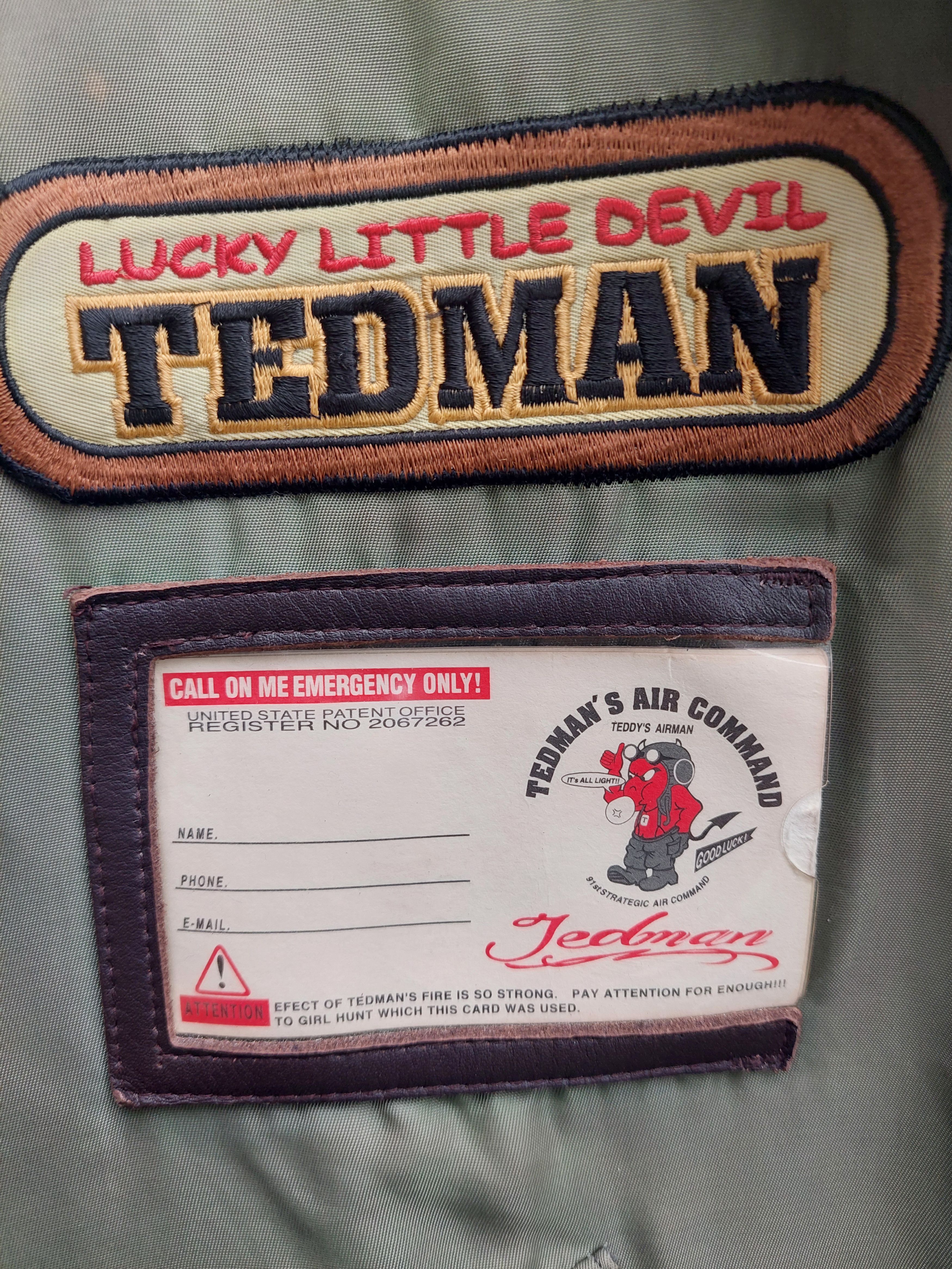 Tedman TedMan Bomber TYPE CWU-45P Limited Edition Size US XL / EU 56 / 4 - 22 Thumbnail