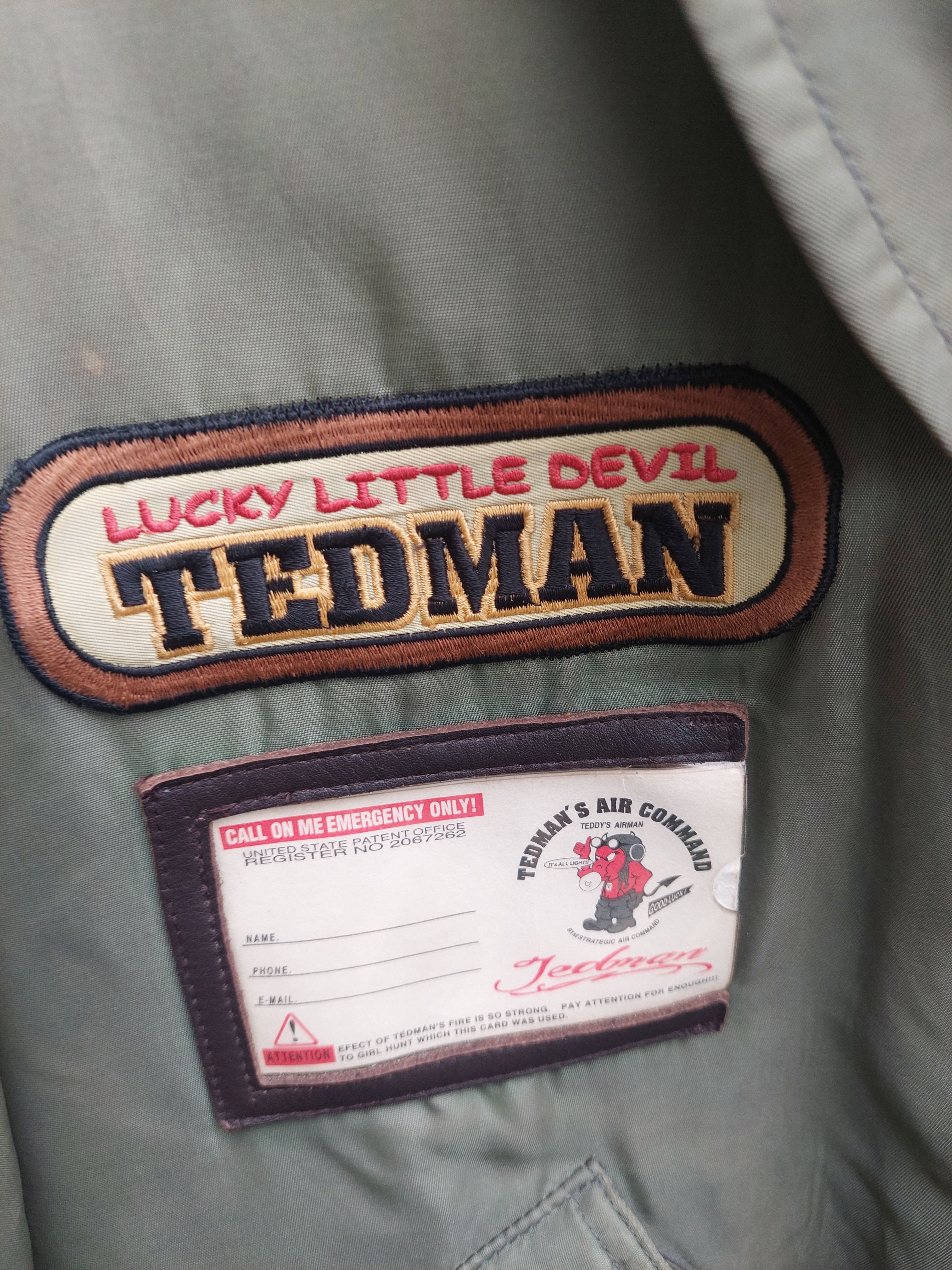 Tedman TedMan Bomber TYPE CWU-45P Limited Edition Size US XL / EU 56 / 4 - 23 Thumbnail