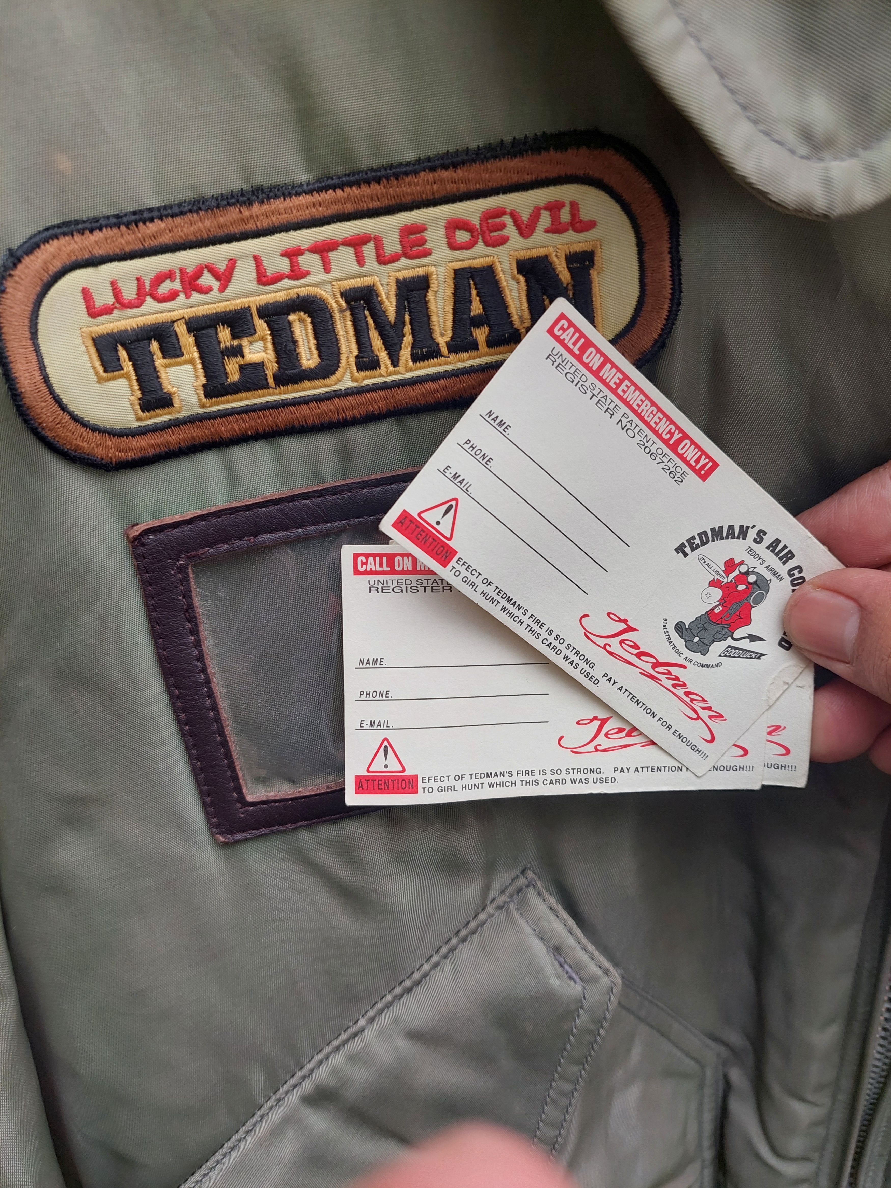 Tedman TedMan Bomber TYPE CWU-45P Limited Edition Size US XL / EU 56 / 4 - 21 Thumbnail