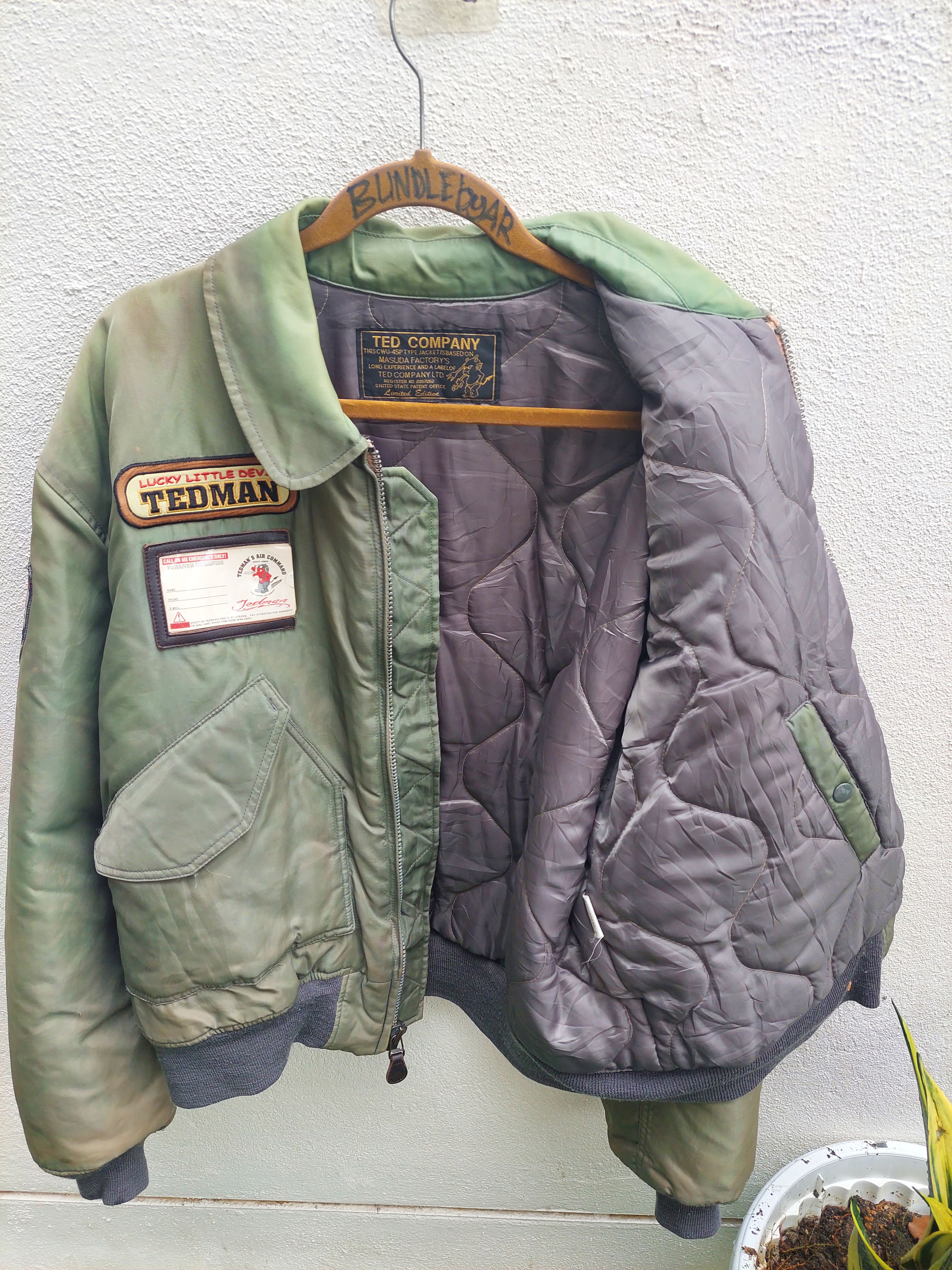 Tedman TedMan Bomber TYPE CWU-45P Limited Edition Size US XL / EU 56 / 4 - 7 Thumbnail