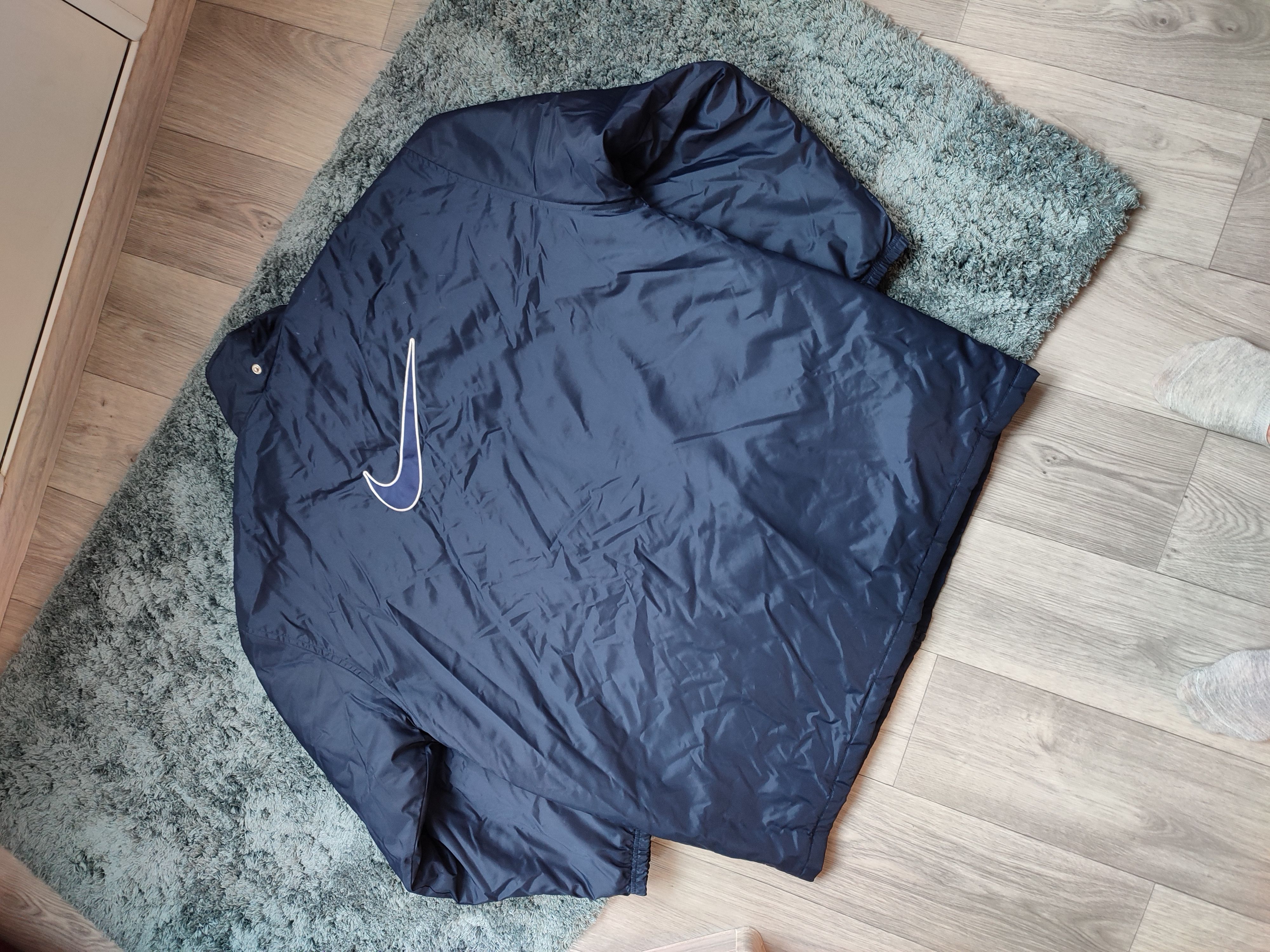 Nike Vintage Nike big swoosh Jacket Size US L / EU 52-54 / 3 - 2 Thumbnail