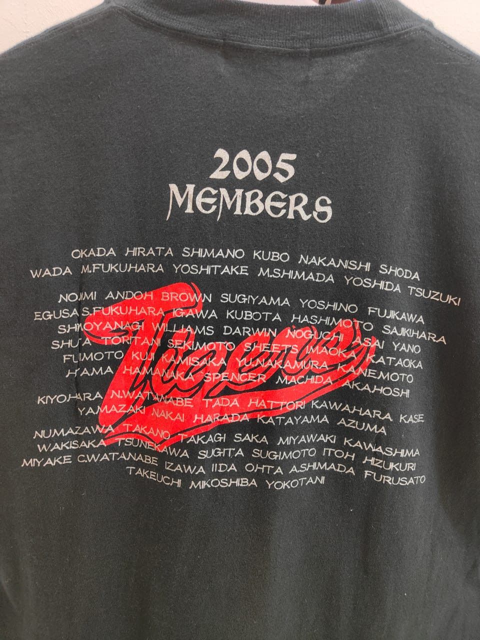 Japanese Brand Vintage Zett Japan tigers champions 2005 central league Size US S / EU 44-46 / 1 - 2 Thumbnail