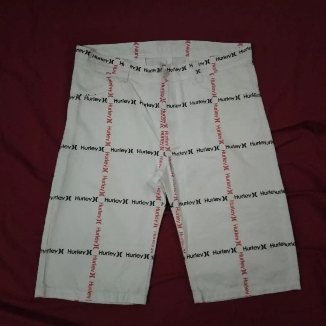 Hurley Hurley Half Shorts Pants AOP fullprint🏄 Casual Streetwear Size US 35 - 2 Thumbnail