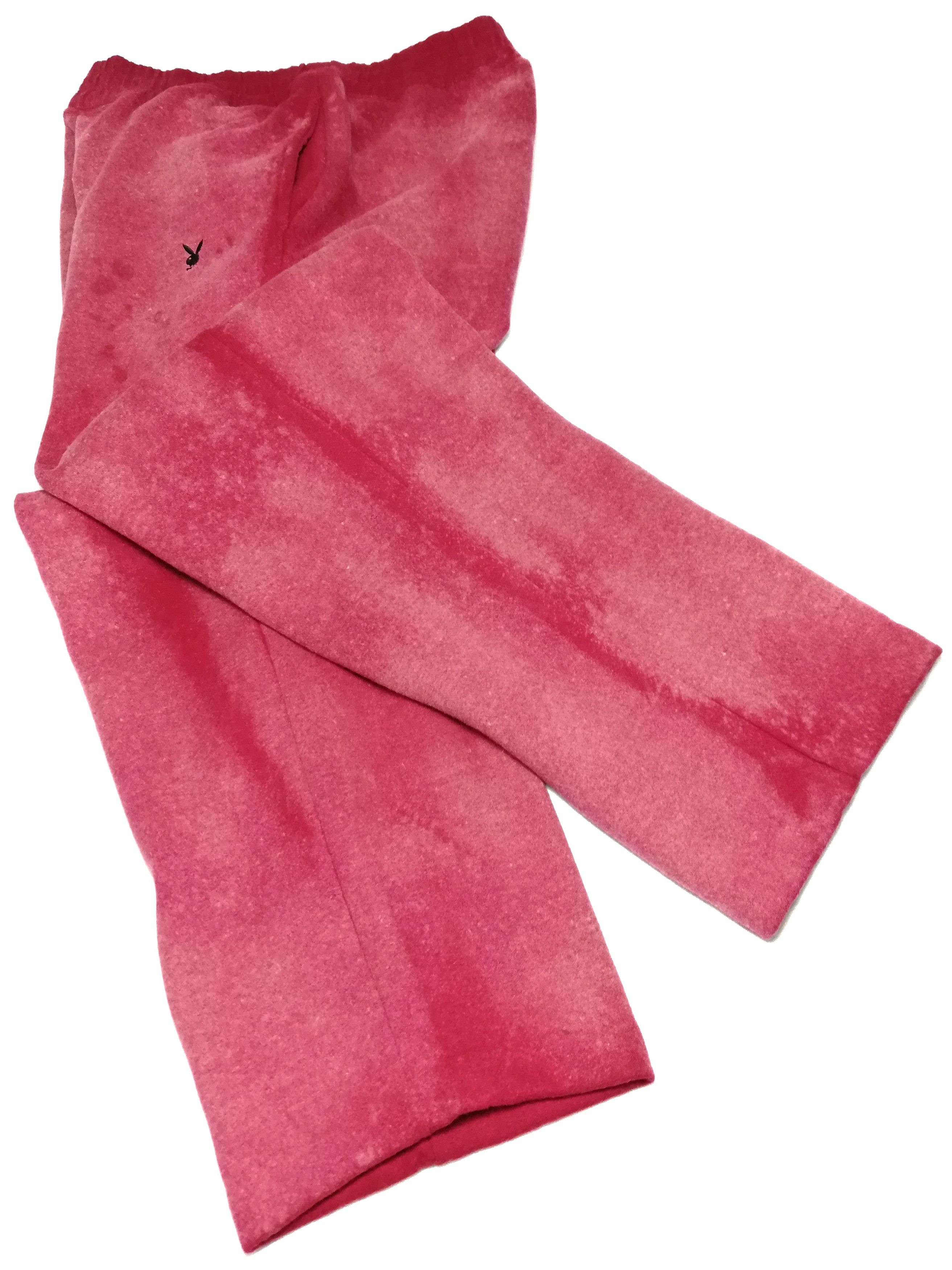 Playboy 🔥Playboy Customade Acid Wash Red Sweat Pants🔥 Size US 33 - 6 Thumbnail