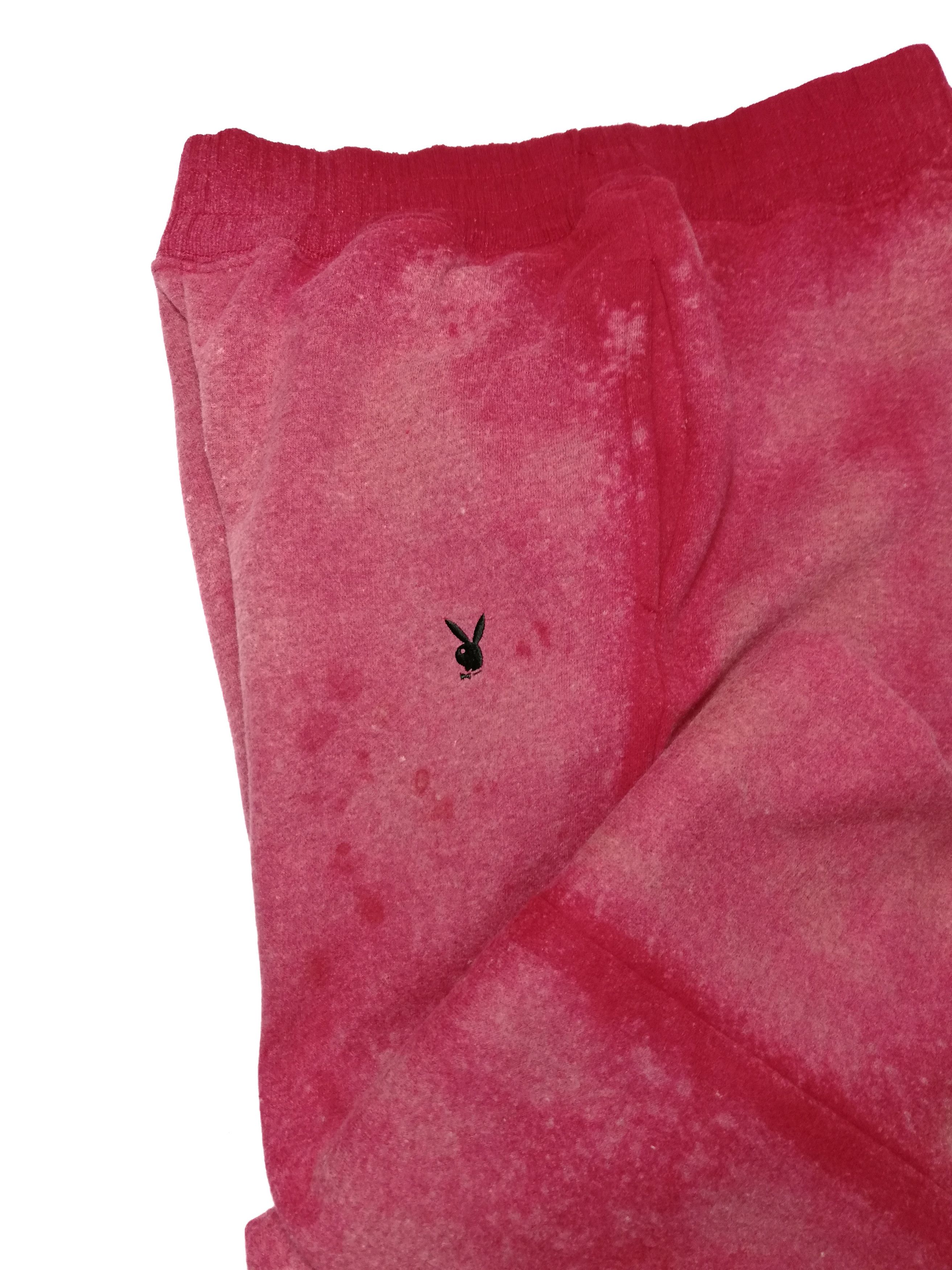 Playboy 🔥Playboy Customade Acid Wash Red Sweat Pants🔥 Size US 33 - 7 Thumbnail