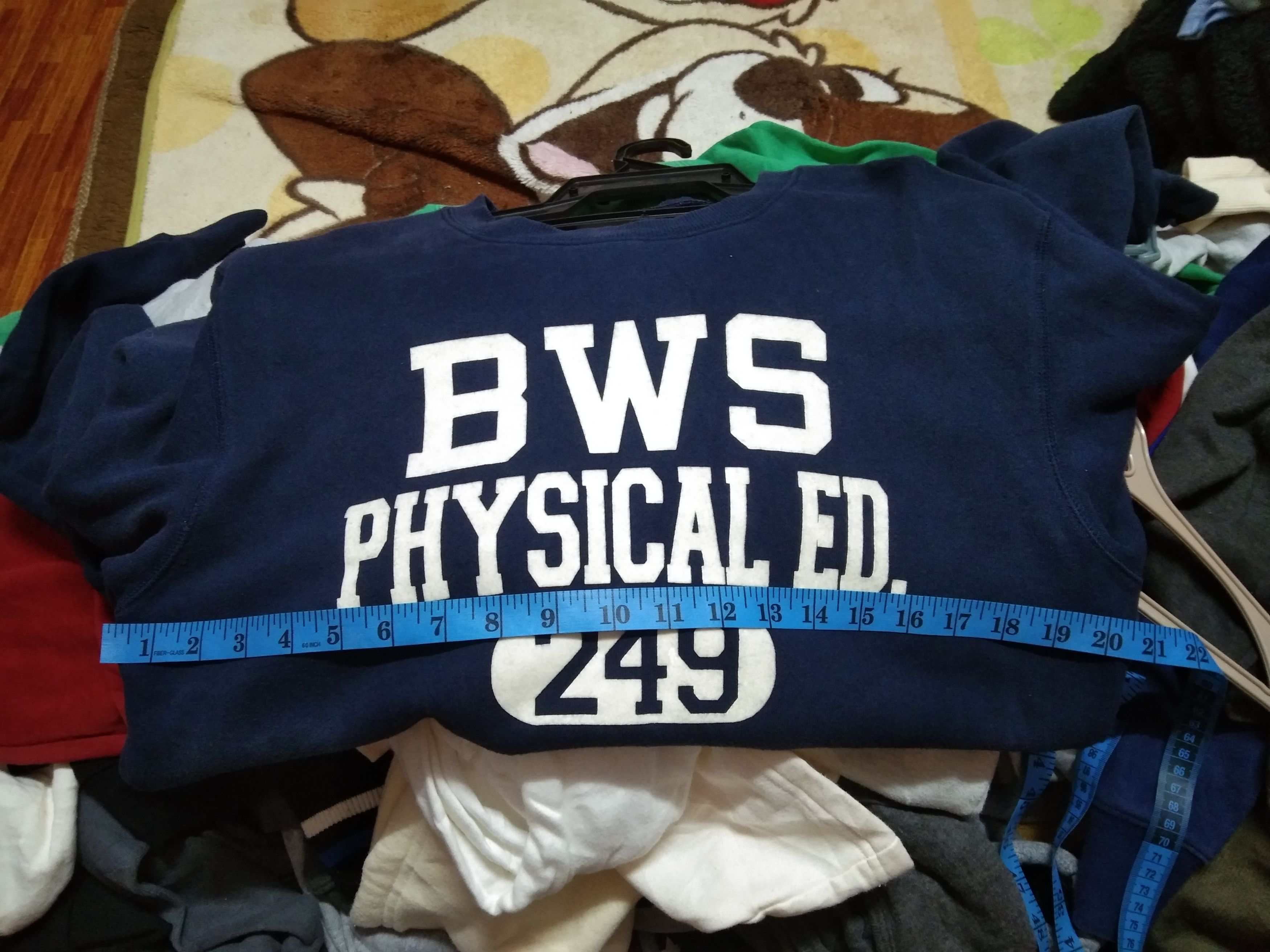 Champion × Vintage VINTAGE BWS PHYSICAL ED. 249 CHAMPION SWEATSHIRT Size US M / EU 48-50 / 2 - 9 Thumbnail