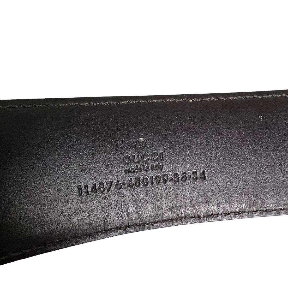 Gucci Gucci Interlocking G Buckle Monogram Belt Size 34 - 5 Thumbnail