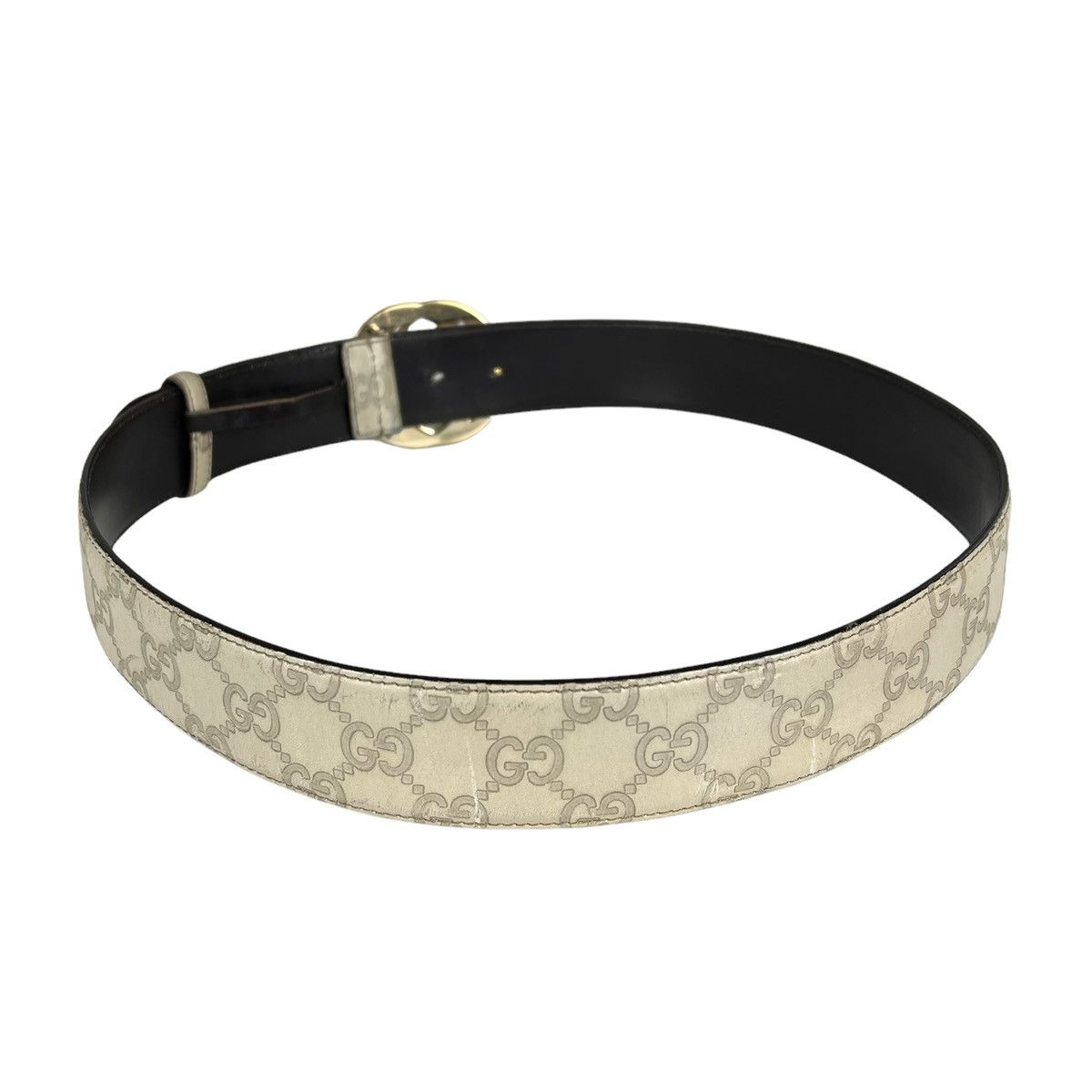 Gucci Gucci Interlocking G Buckle Monogram Belt Size 34 - 4 Thumbnail