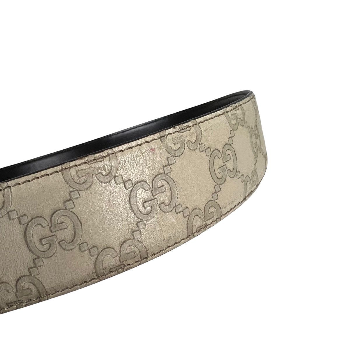 Gucci Gucci Interlocking G Buckle Monogram Belt Size 34 - 6 Thumbnail