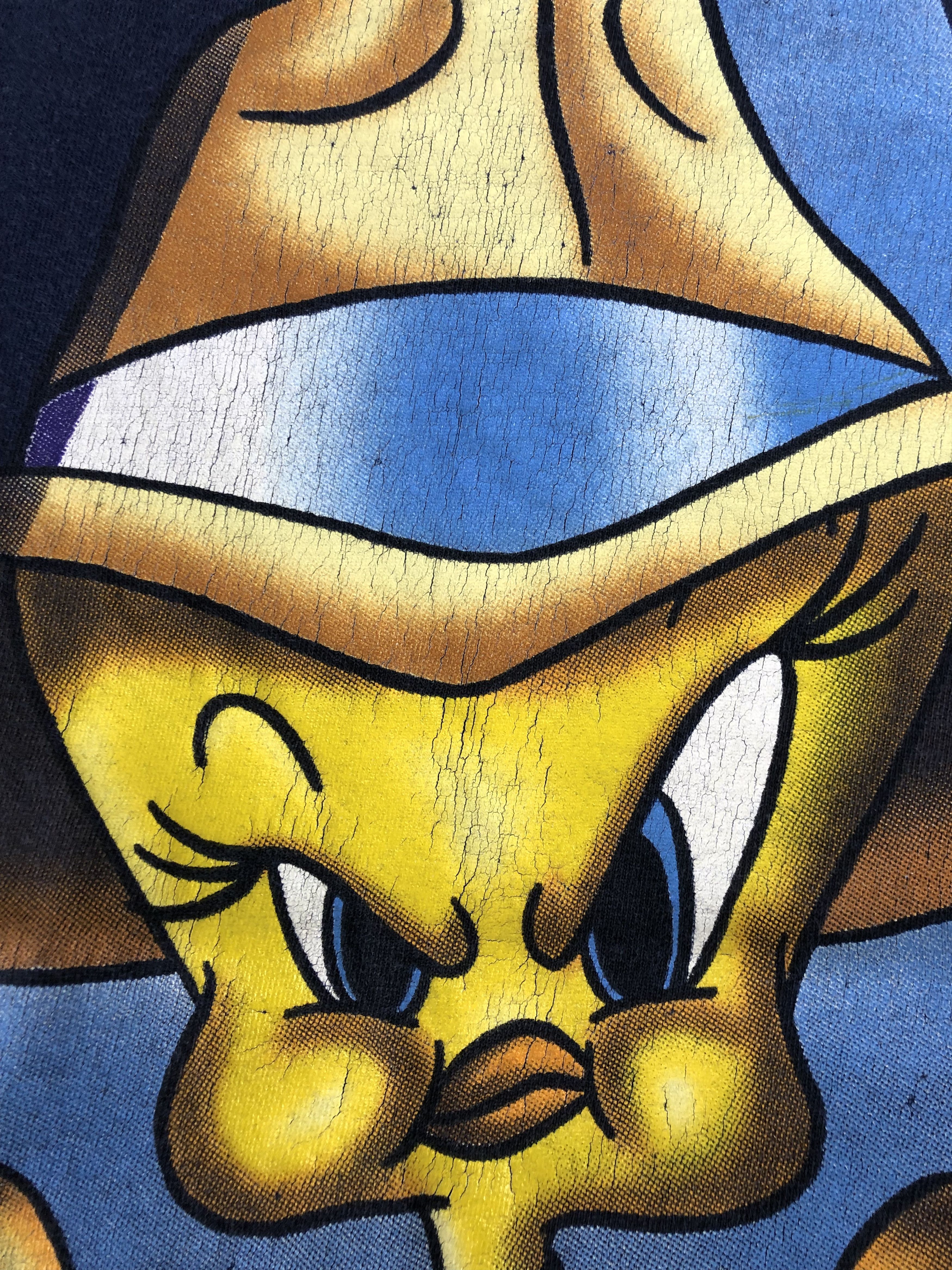 Cartoon Network Vintage 1997 Tweety (Looney Tunes King Lion Little Mermaid) Size US L / EU 52-54 / 3 - 4 Thumbnail