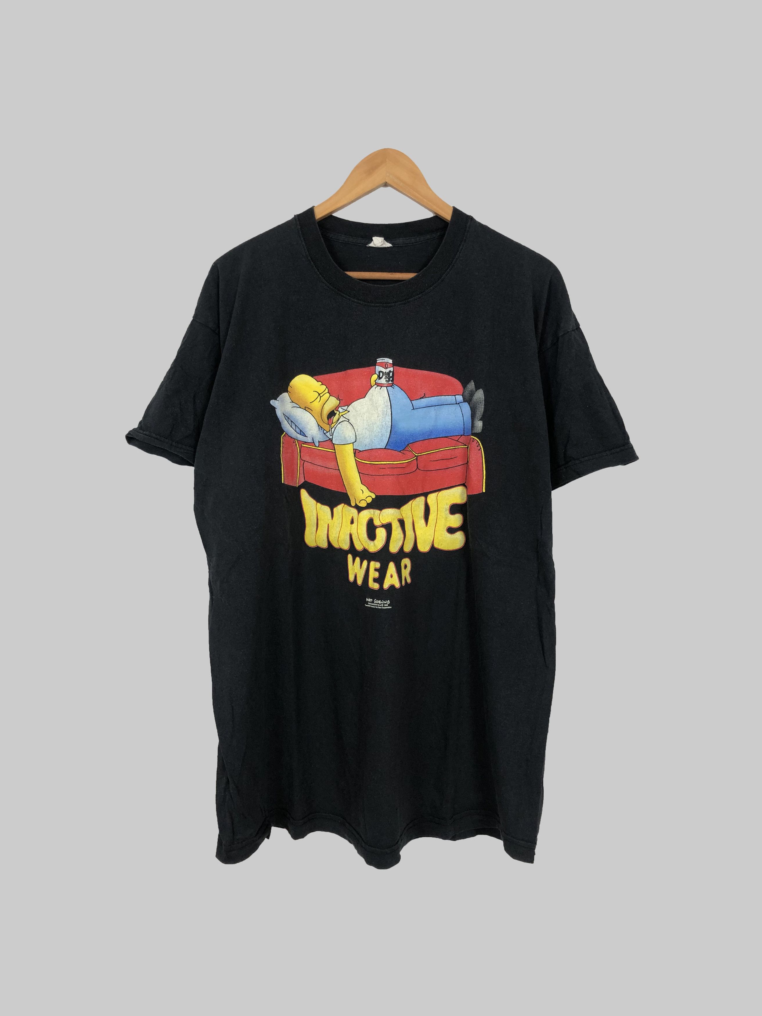 Cartoon Network Vintage 1998 Simpsons Homer (King of the Hill South Park) Size US L / EU 52-54 / 3 - 1 Thumbnail