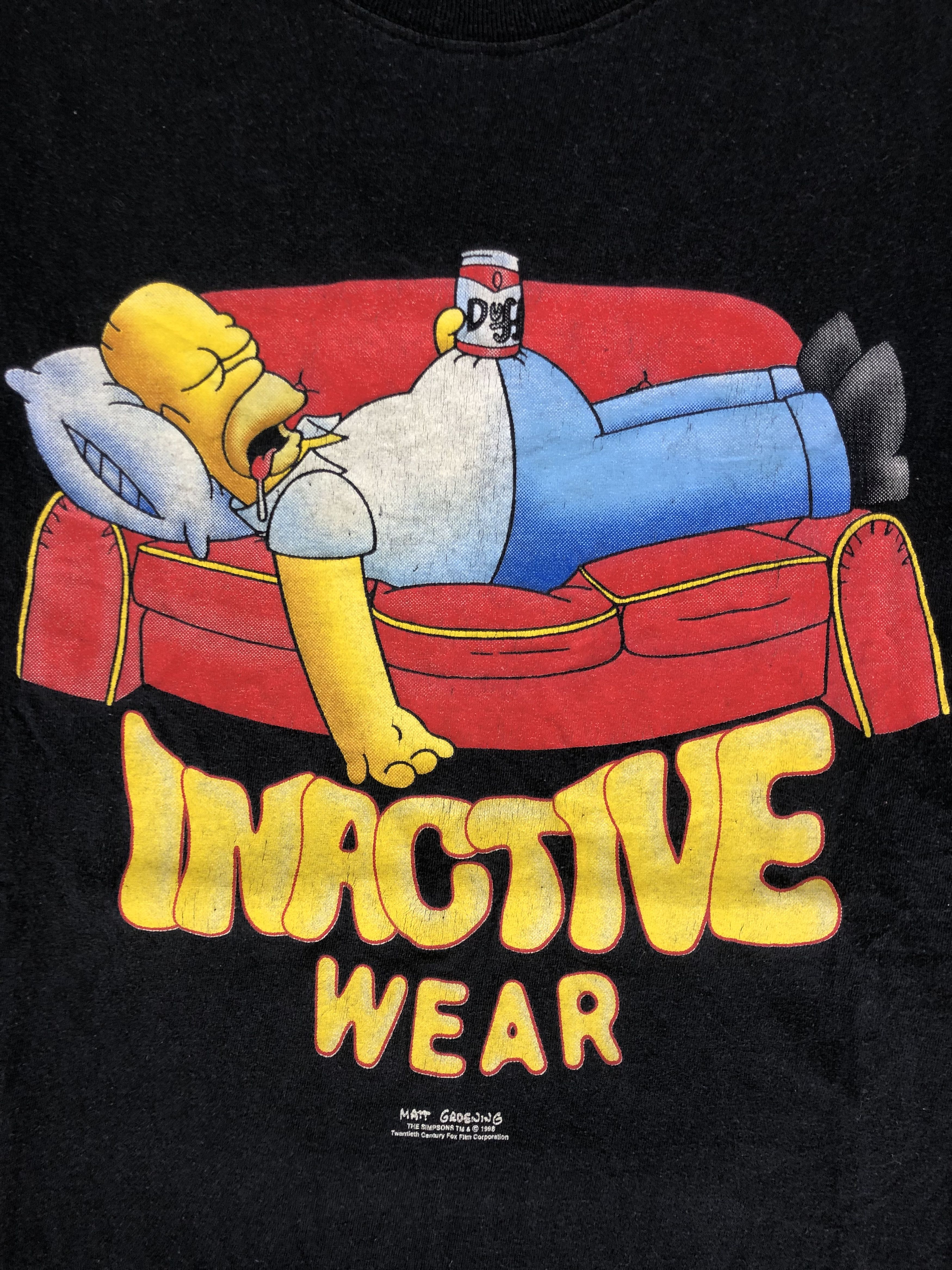 Cartoon Network Vintage 1998 Simpsons Homer (King of the Hill South Park) Size US L / EU 52-54 / 3 - 3 Thumbnail